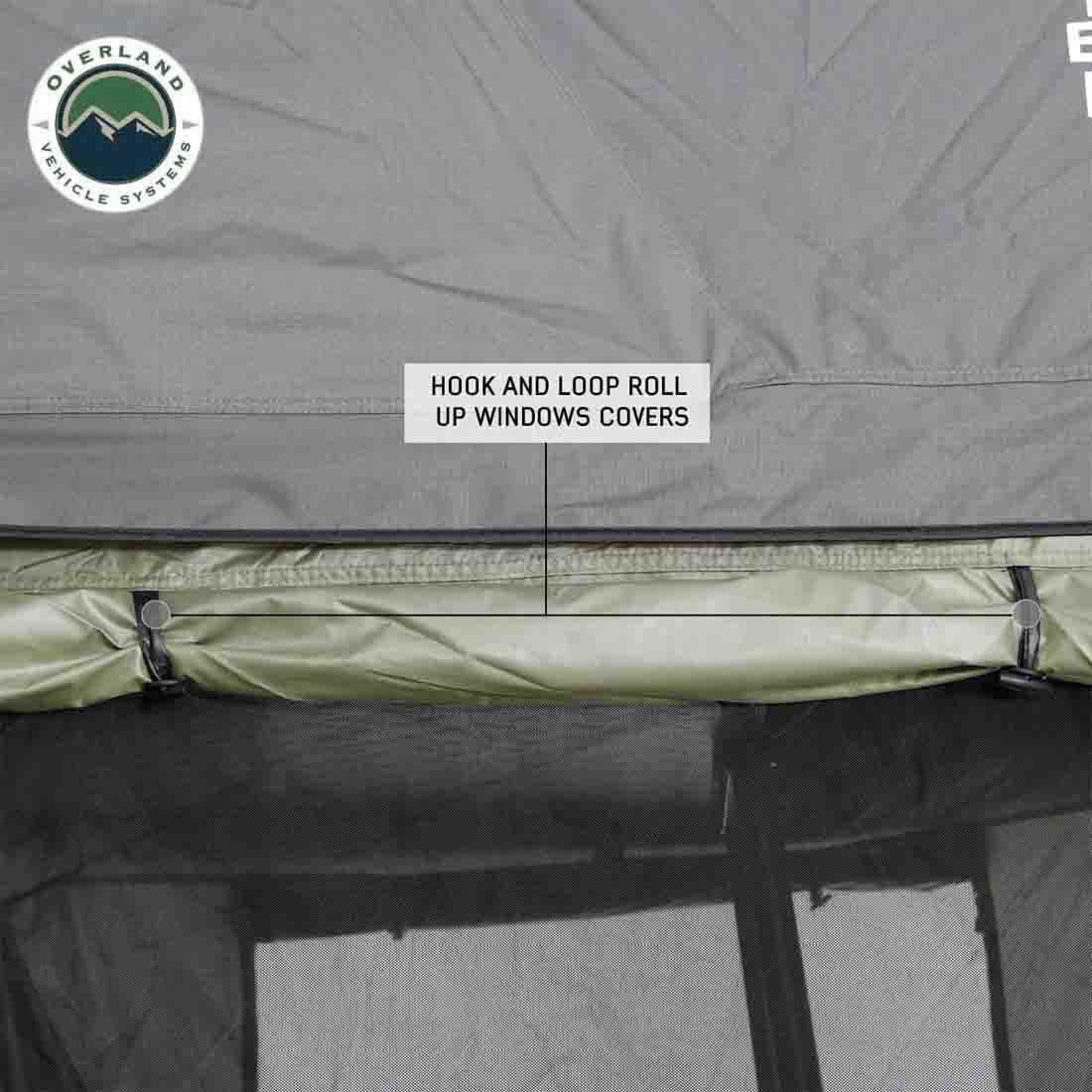 Overland Vehicle Systems HD Nomadic 3 Extended roof top tent annex with floor - view 5