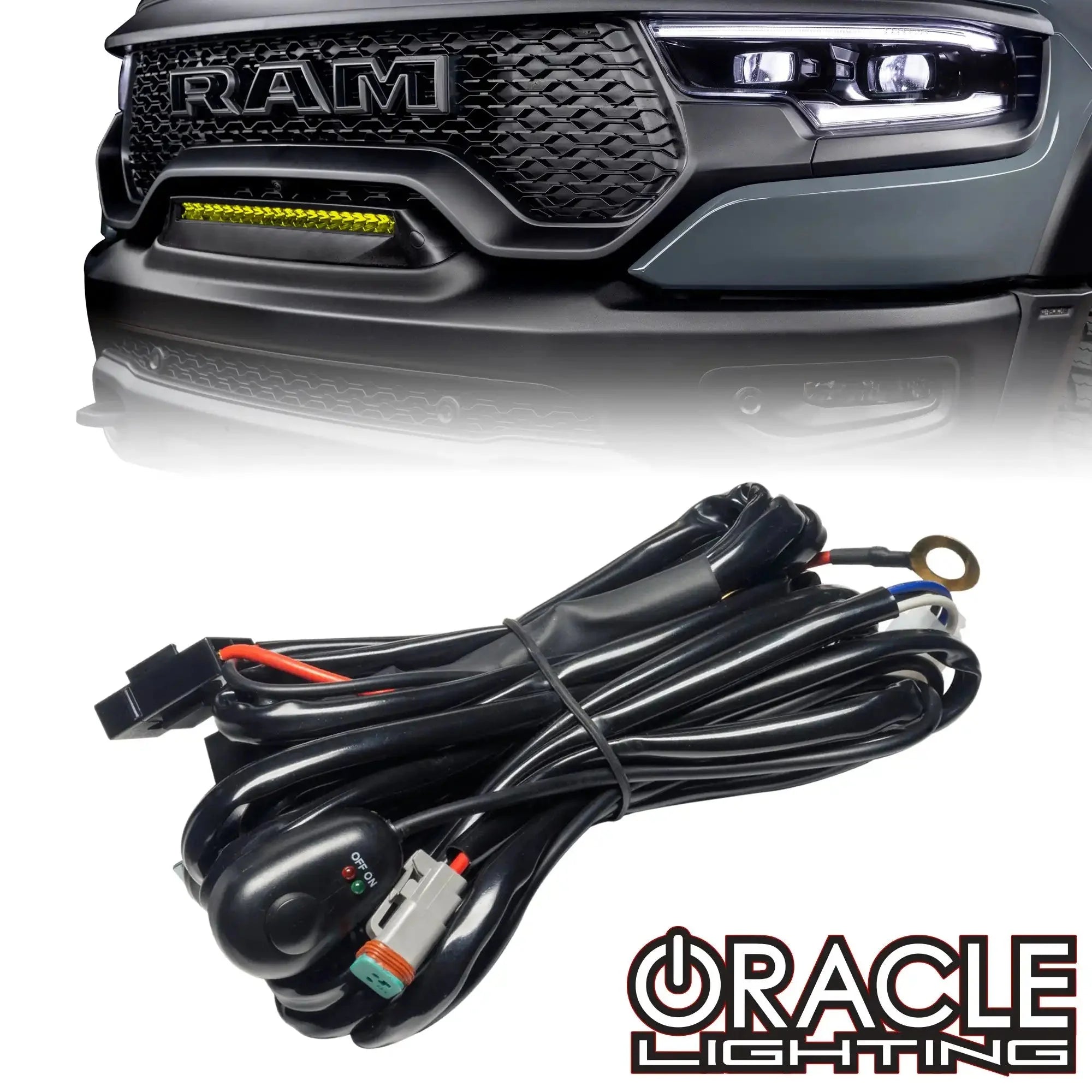ORACLE Lighting Switched LED Light Bar Wiring Harness - 2 Pin Deutsch