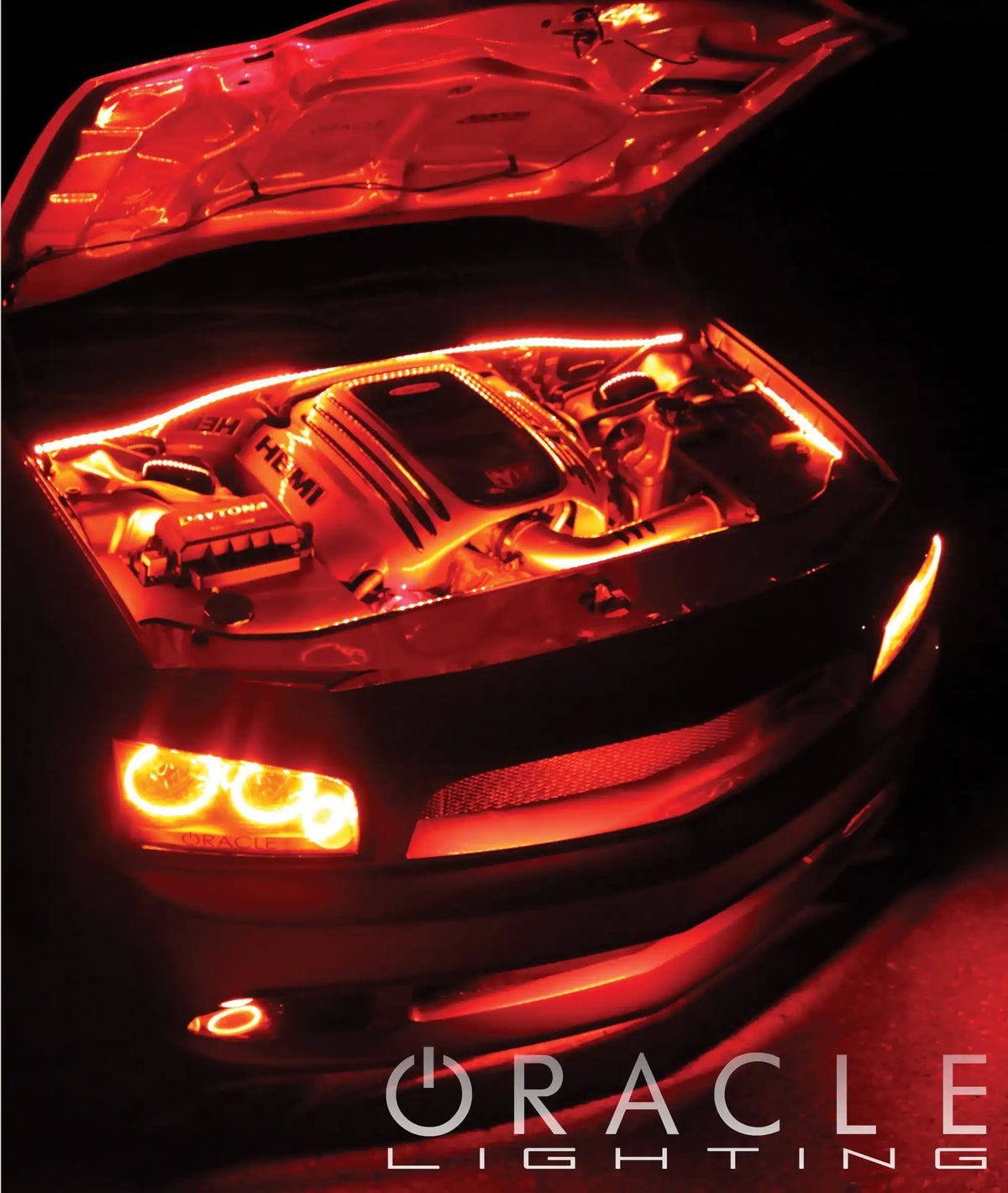 ORACLE Lighting engine bay LED flexible strip lighting kit for universal fit