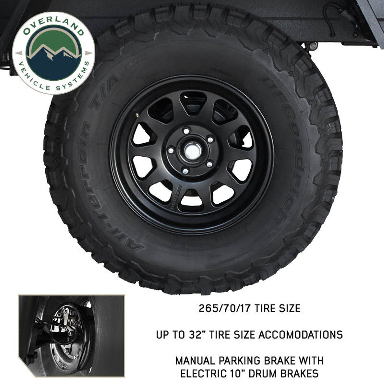 Off-Road Trailer - Military Style With Full Articulating Suspension