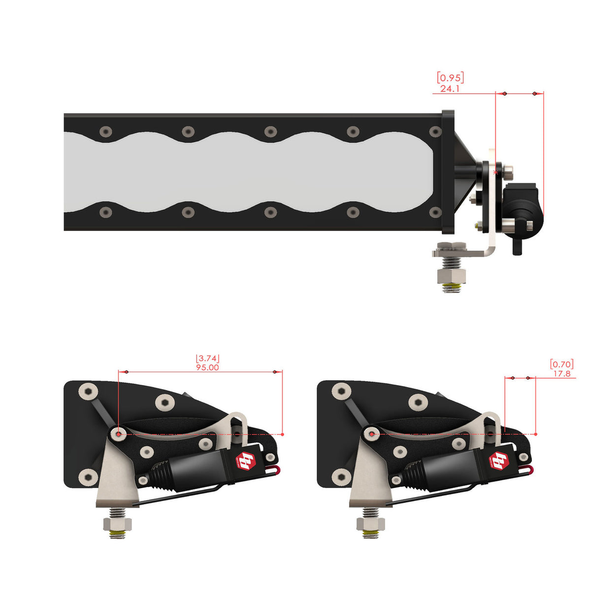 Baja Designs REFLEX™ Light Actuator Kit – OnX6+ Light Bar