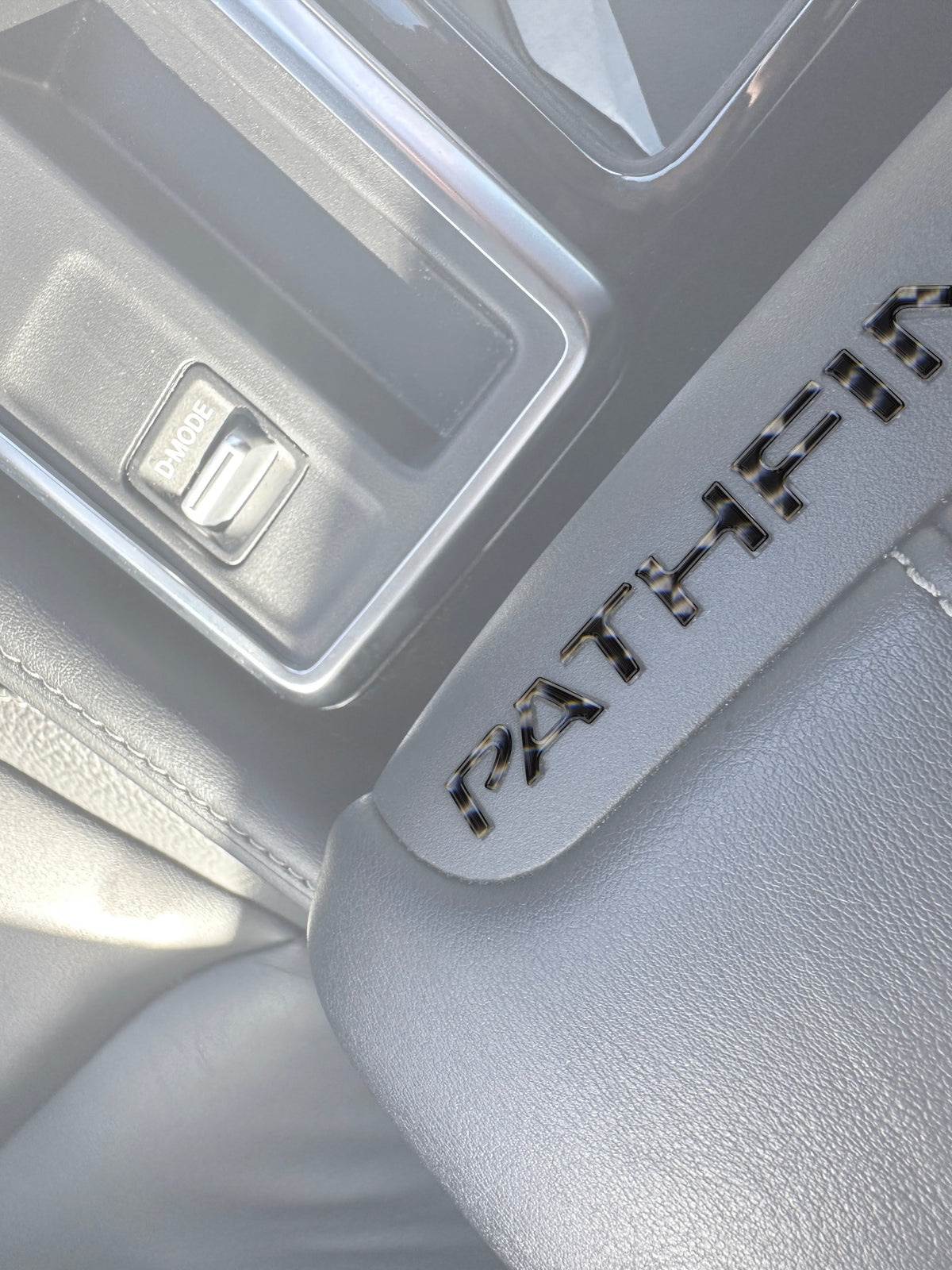 Tufskinz Center Console Lid Letter Inserts for Nissan Pathfinder