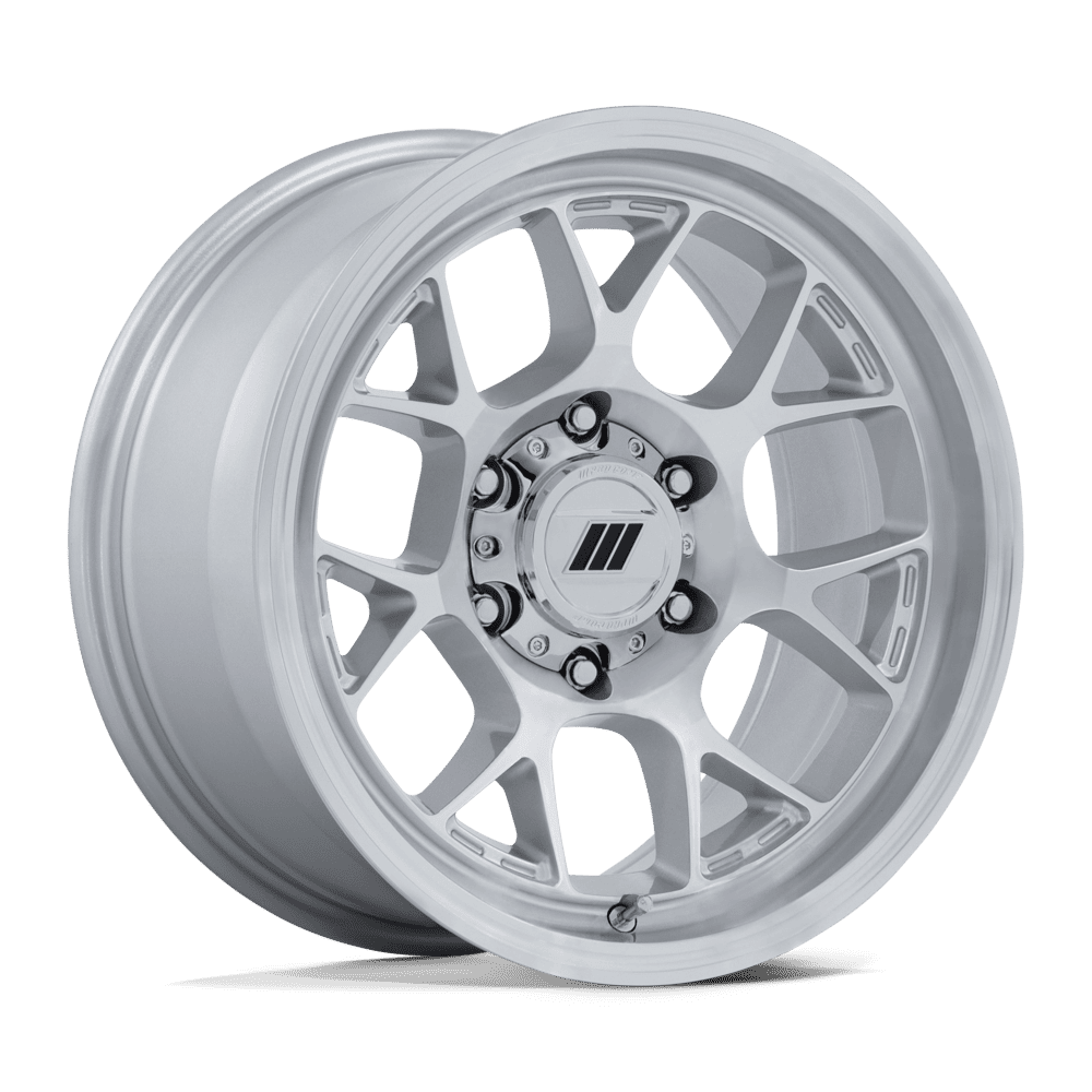 Pro Comp Wraith (PA205) Wheel - Gloss Silver w/ Machined Face