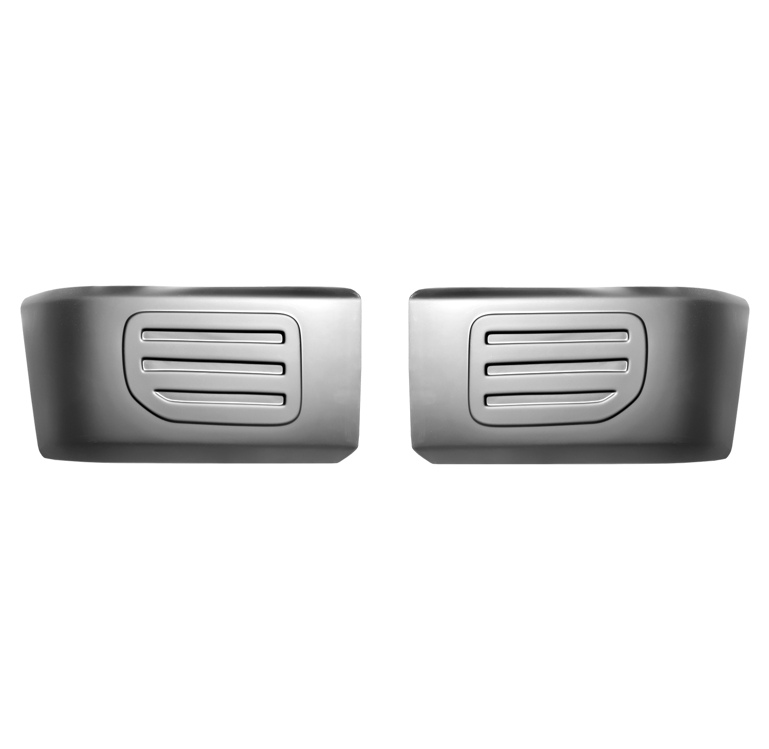Paintable ABS 2015-2017 Side Cover F-150 Front BumperShellz without fog lamps, ready for painting