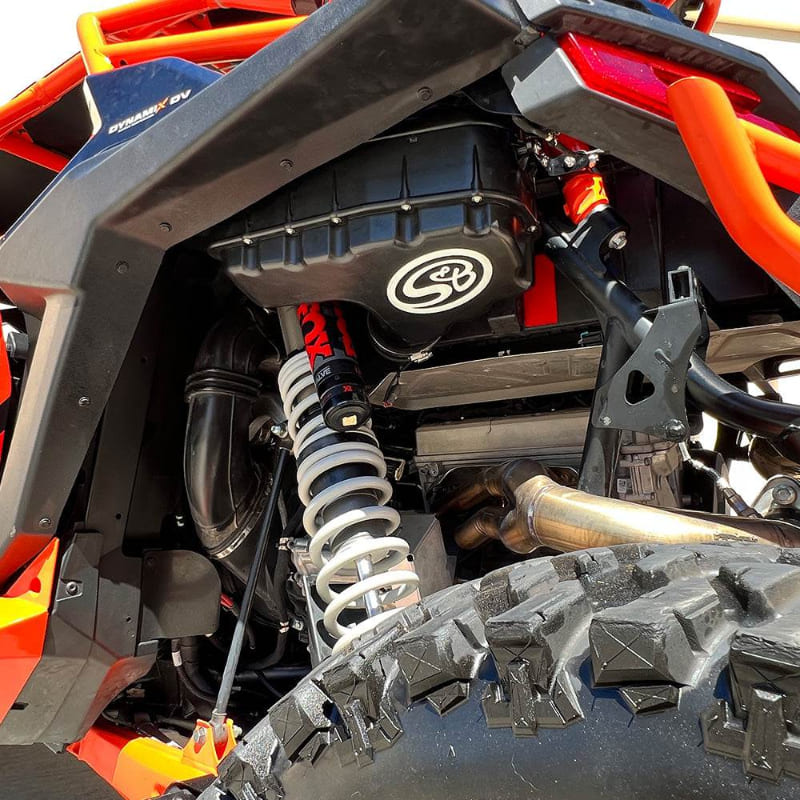Particle Separator (Wheel Well Mounted) for the 2022-2026 Polaris RZR PRO R 2.0L