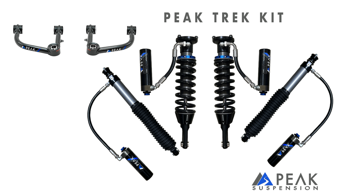 Peak Suspension 2.5" DSC Coilovers Trek Kit Toyota Tacoma 2024+ for 2024+ Toyota Tacoma