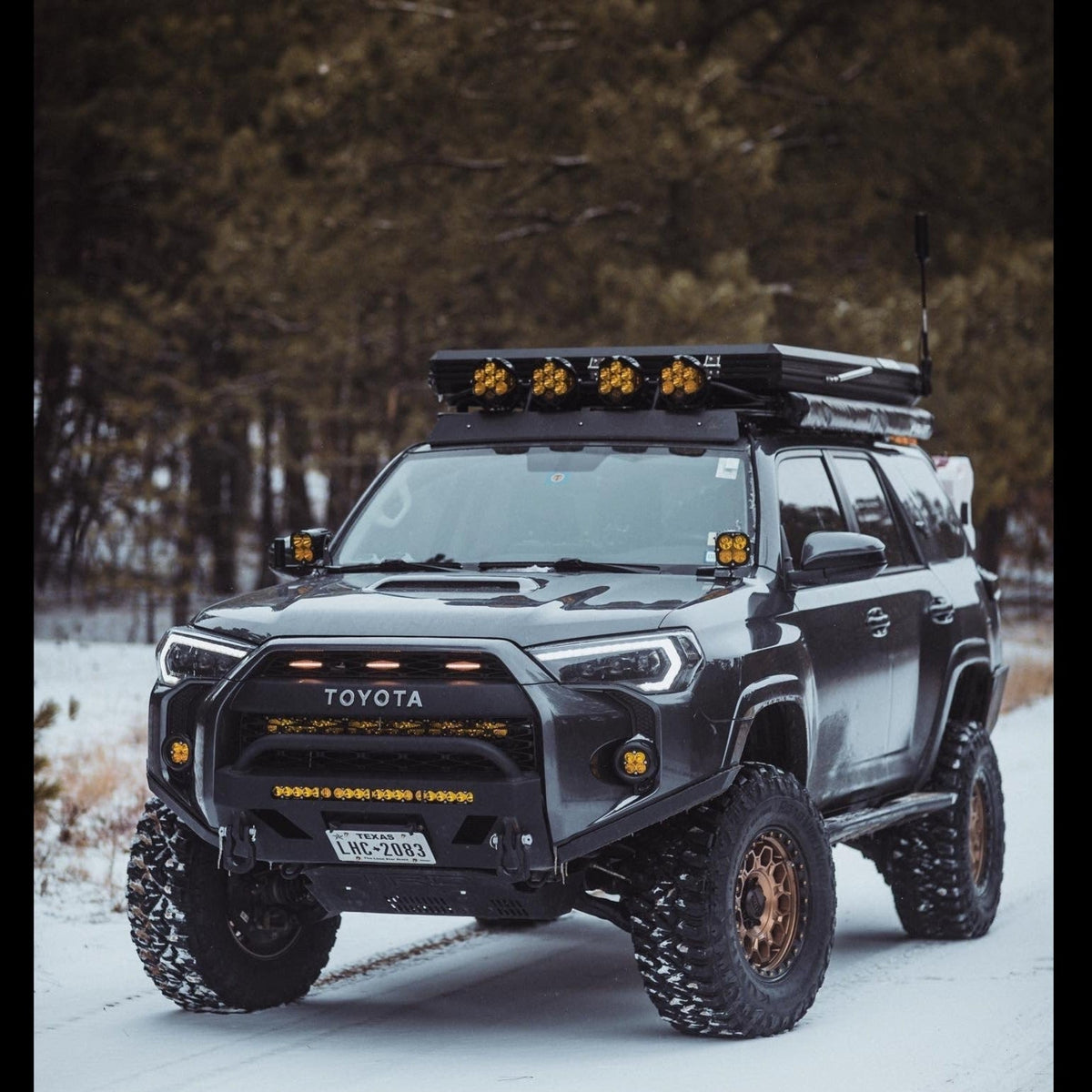 C4 Fabrication 4Runner Lo Pro Bumper High Clearance Additions / 5th Gen / 2014-2024