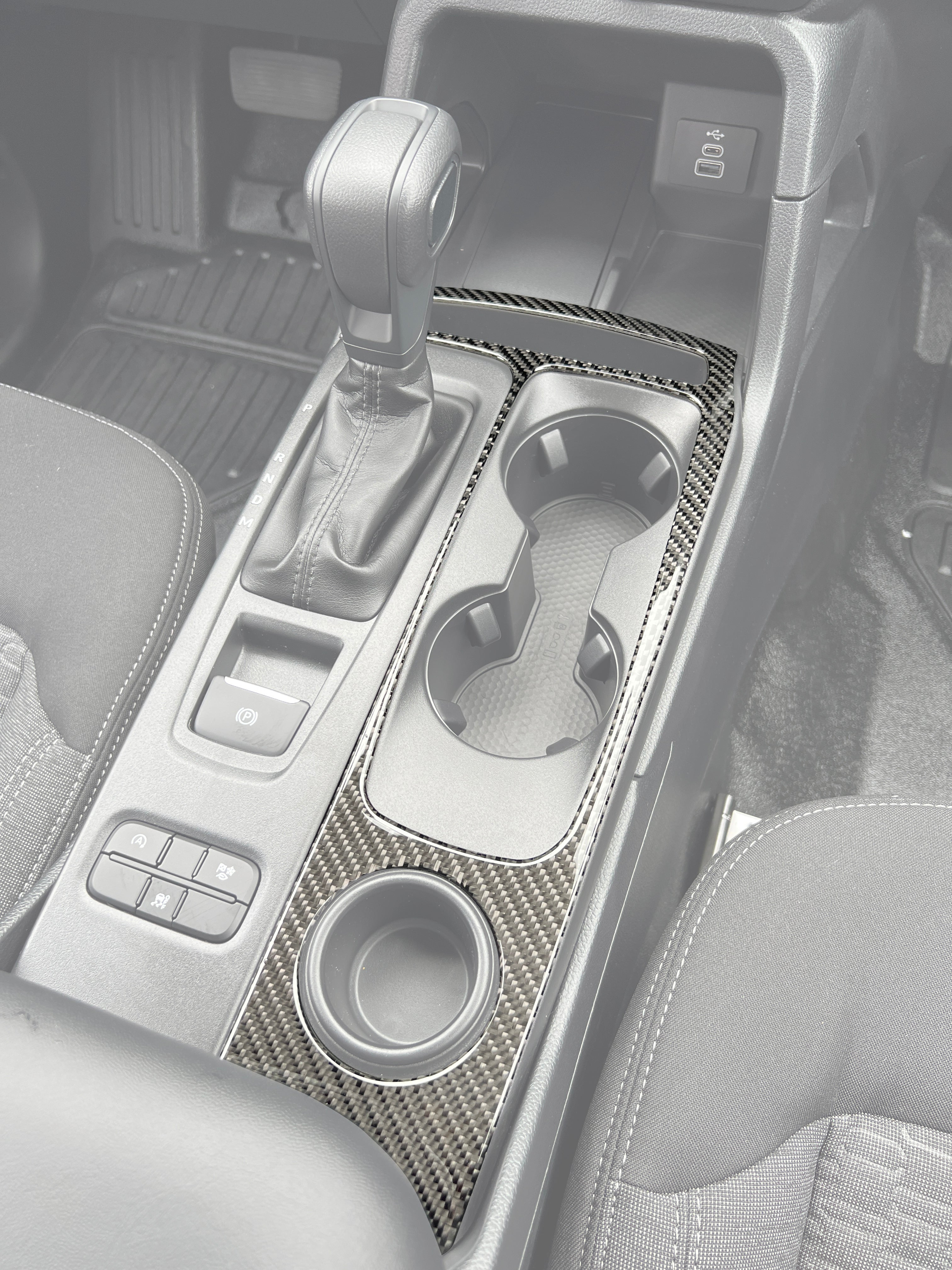 Center Console Accent Trim Fits 2024-2026 Ford Ranger