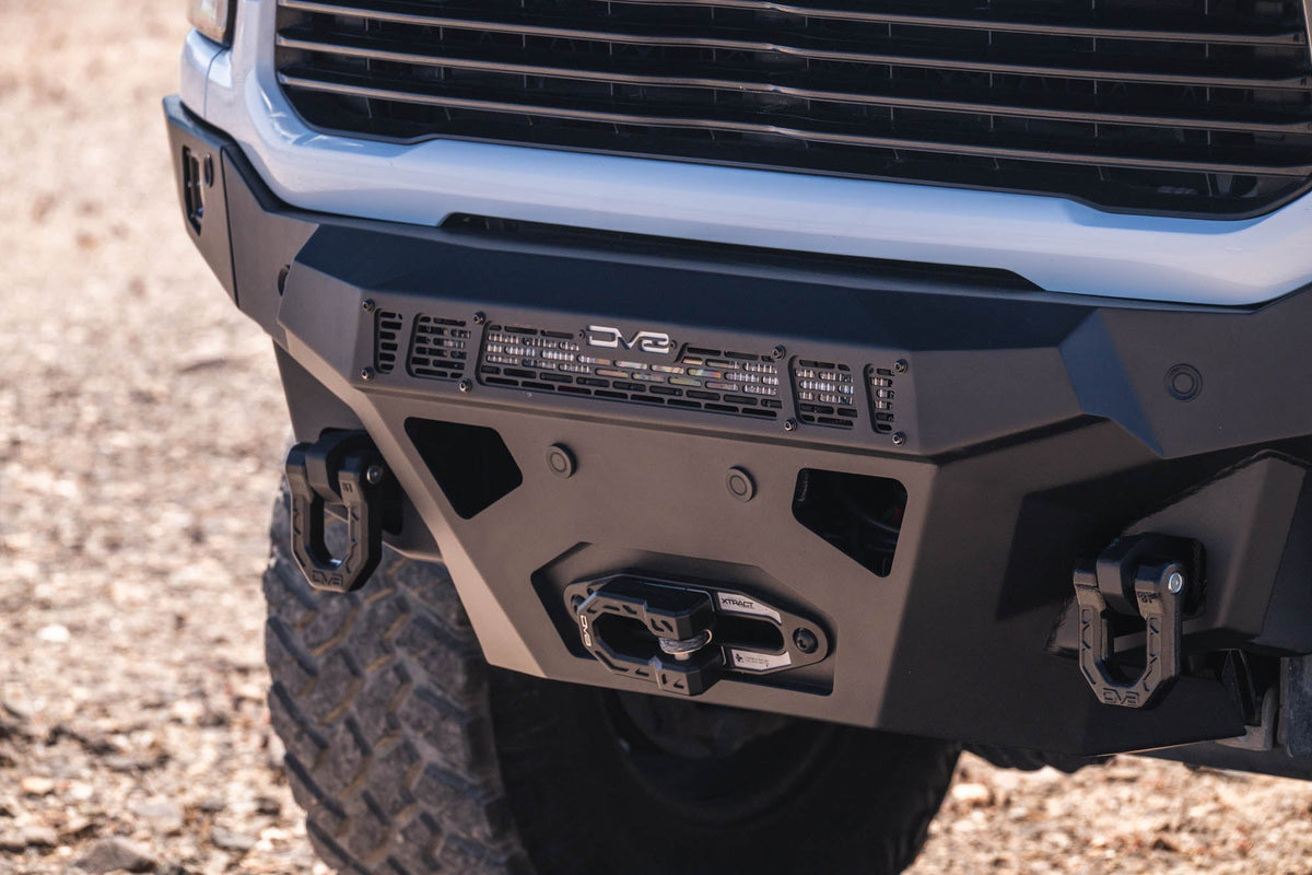DV8 Offroad Spec Series front bumper for 2019-2026 Ram 2500/3500