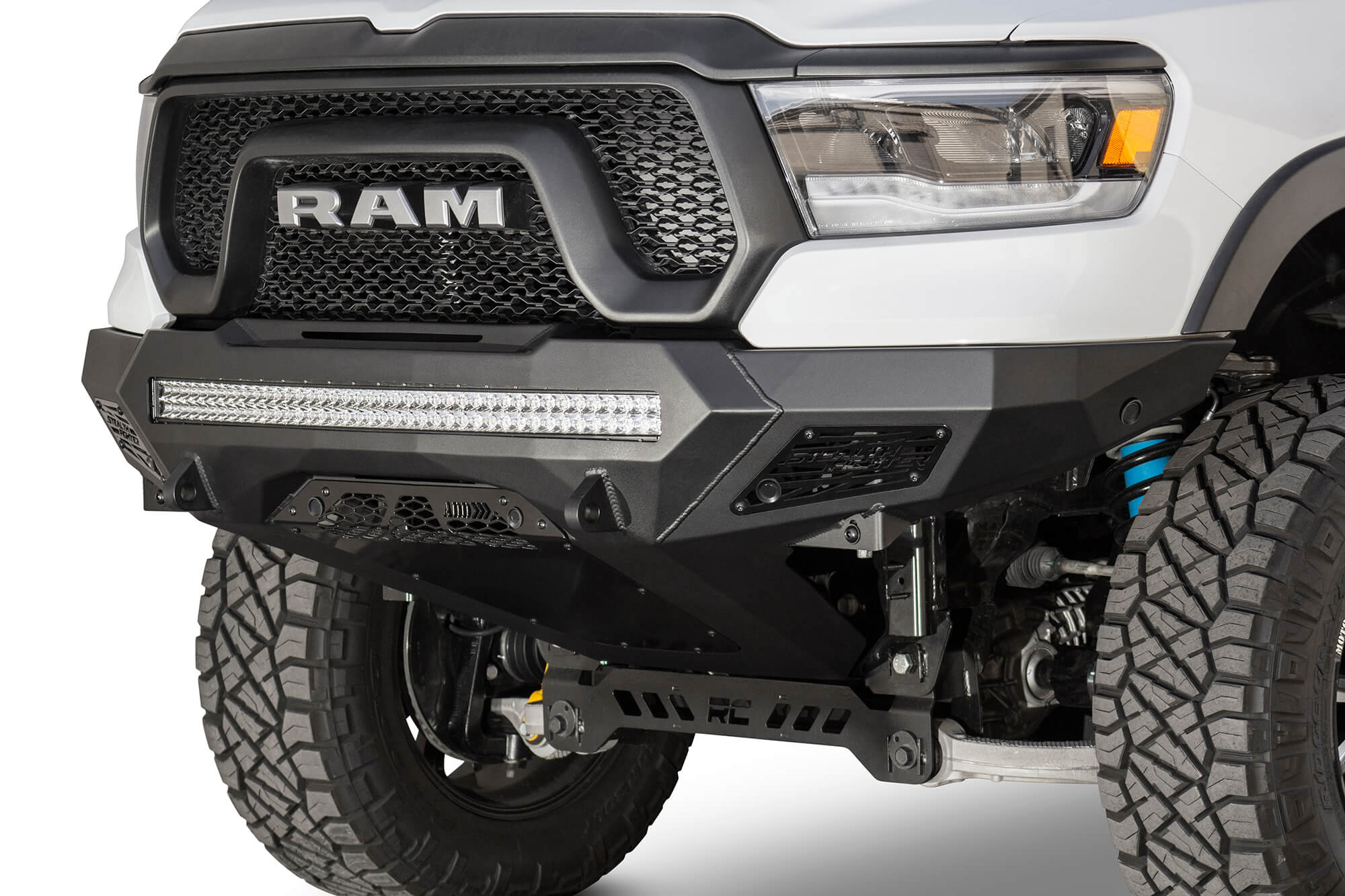 RAM-Rebel-aftermarket-front-bumper-with-sensors - NVMOS