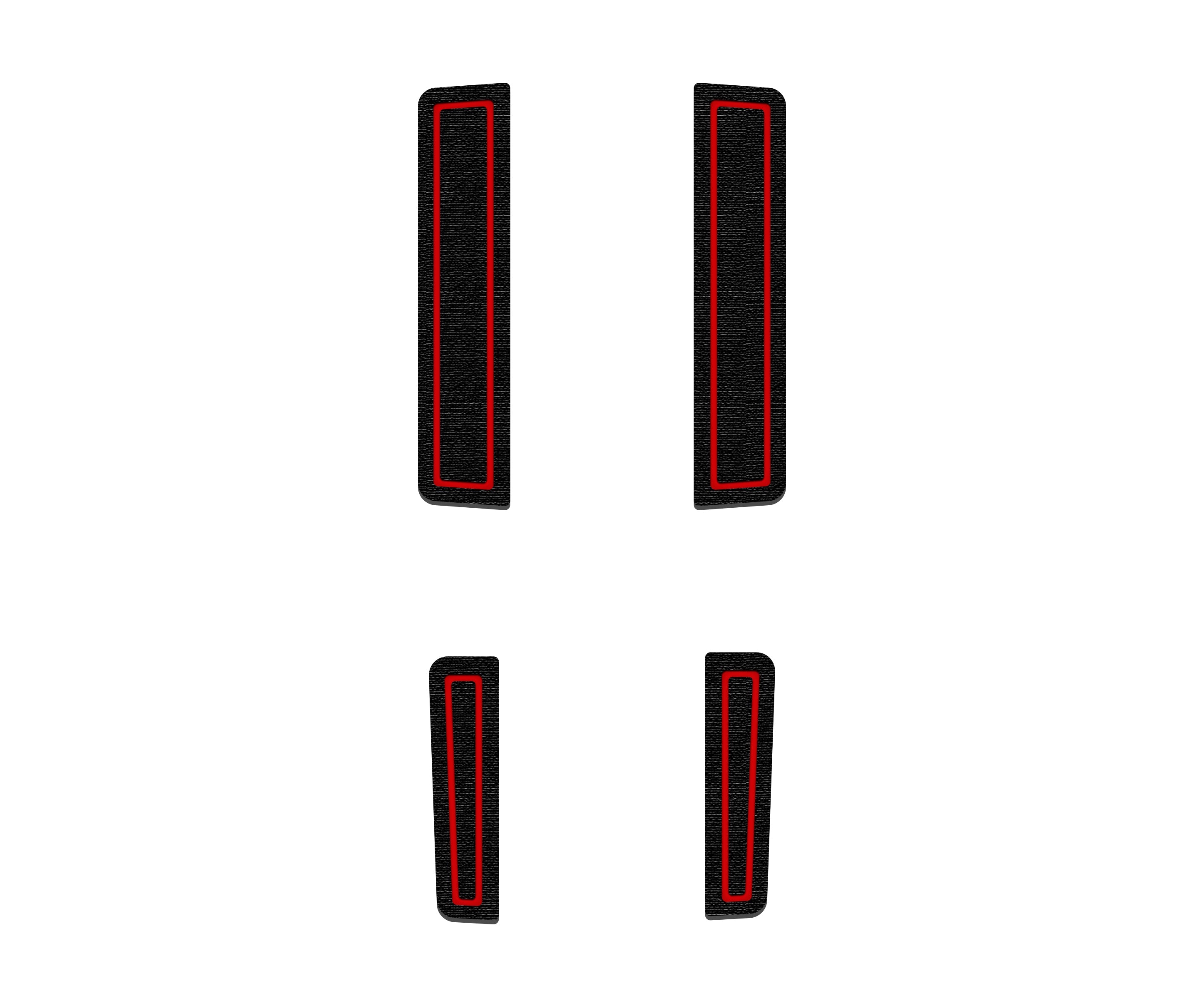 Tufskinz.com Upper Door Cubby Foam Inserts Fits 2025-2026 Ram 1500 - SKU RAM023-FBK-X - RAM023 FRD X - off-road overland product image