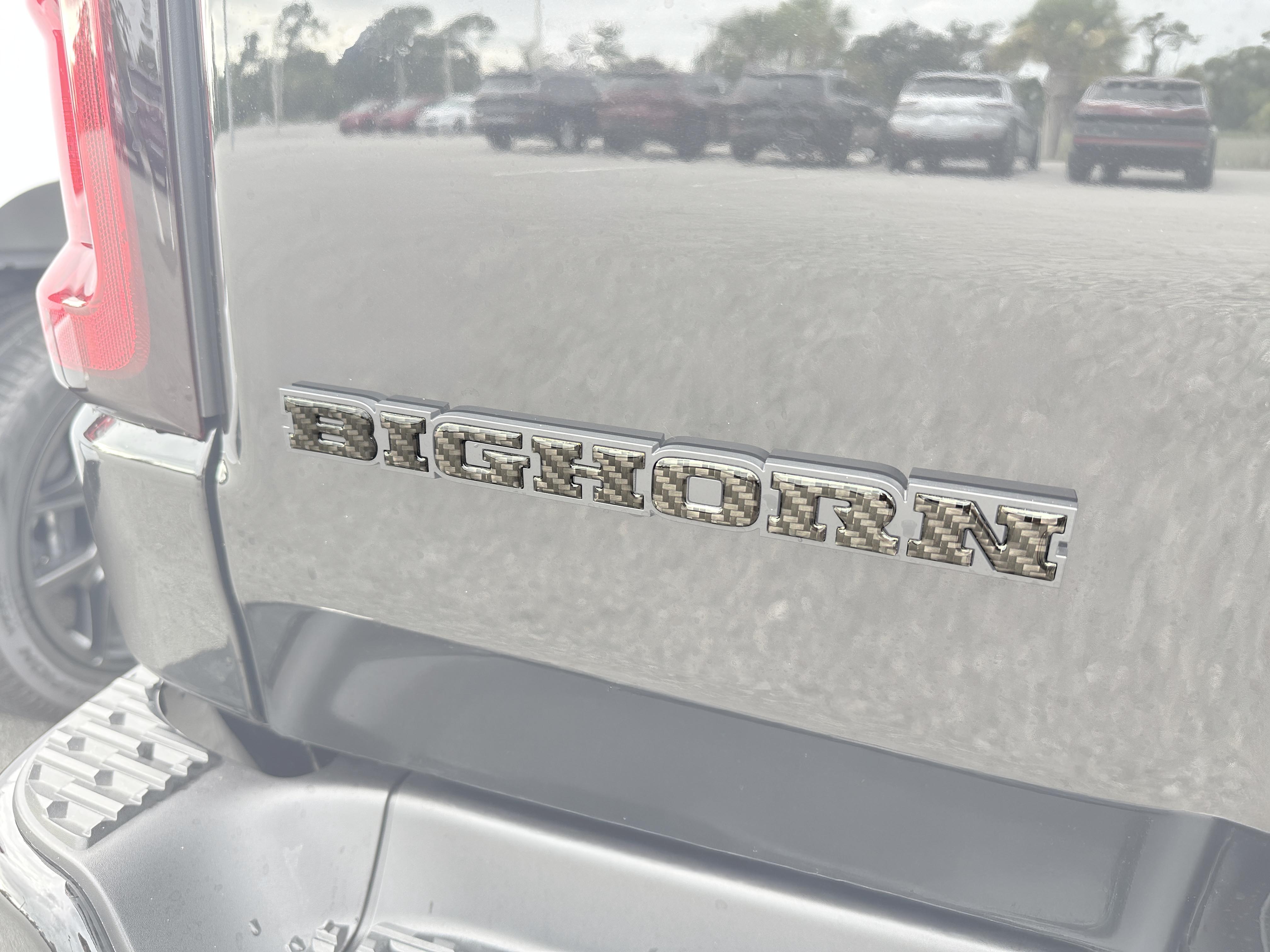 Bighorn Tailgate Emblem Letter Inserts Fits 2025-2026 Ram 1500/2500/3500