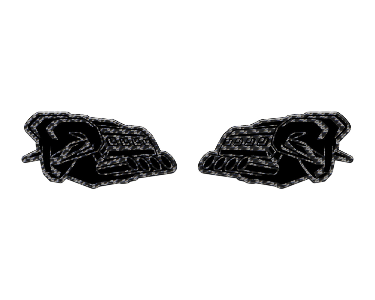 Tufskinz Ram V8 badge overlay for universal fit