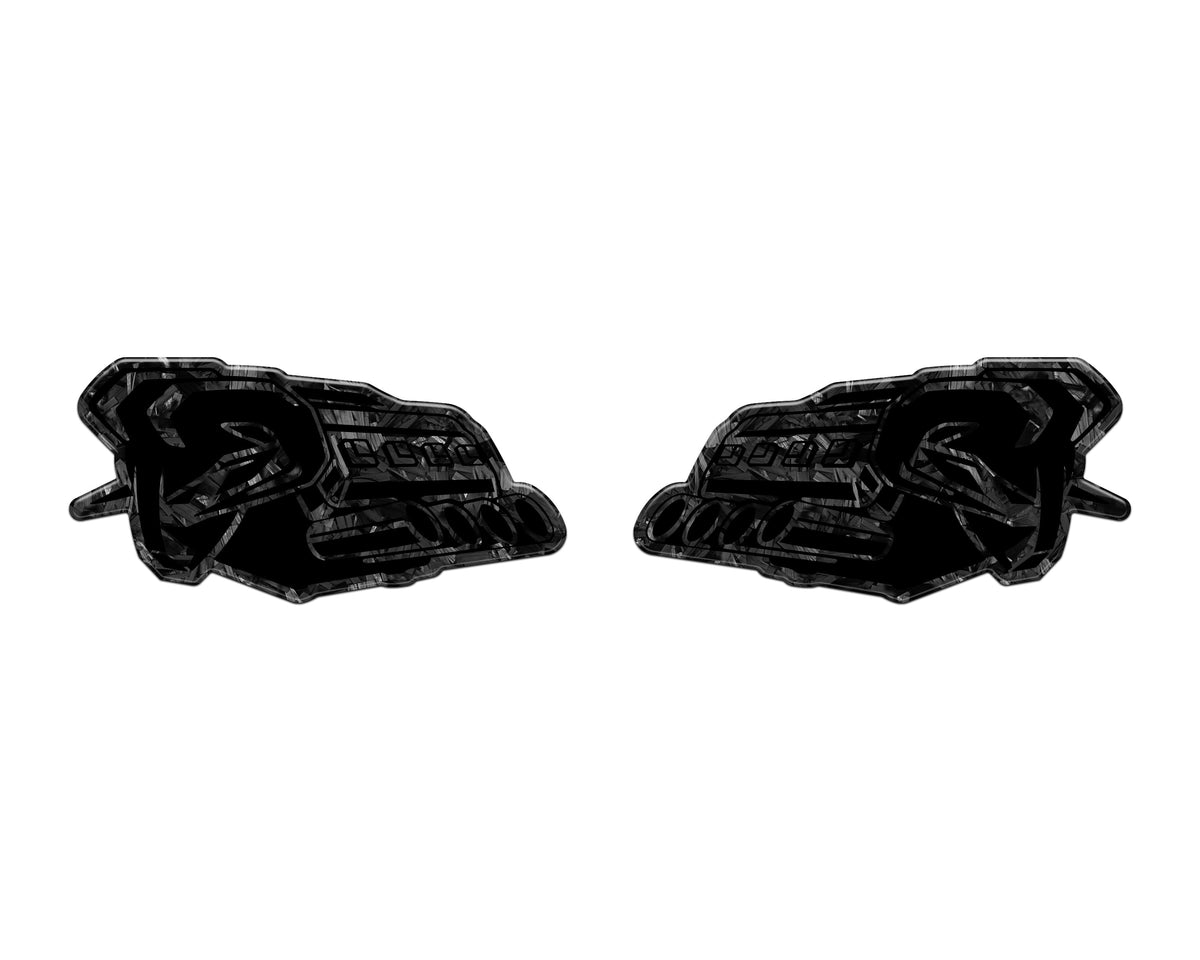 Tufskinz Ram V8 badge overlay for universal fit