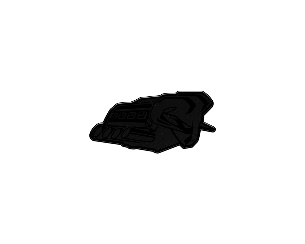 Tufskinz Ram V8 badge overlay for universal fit