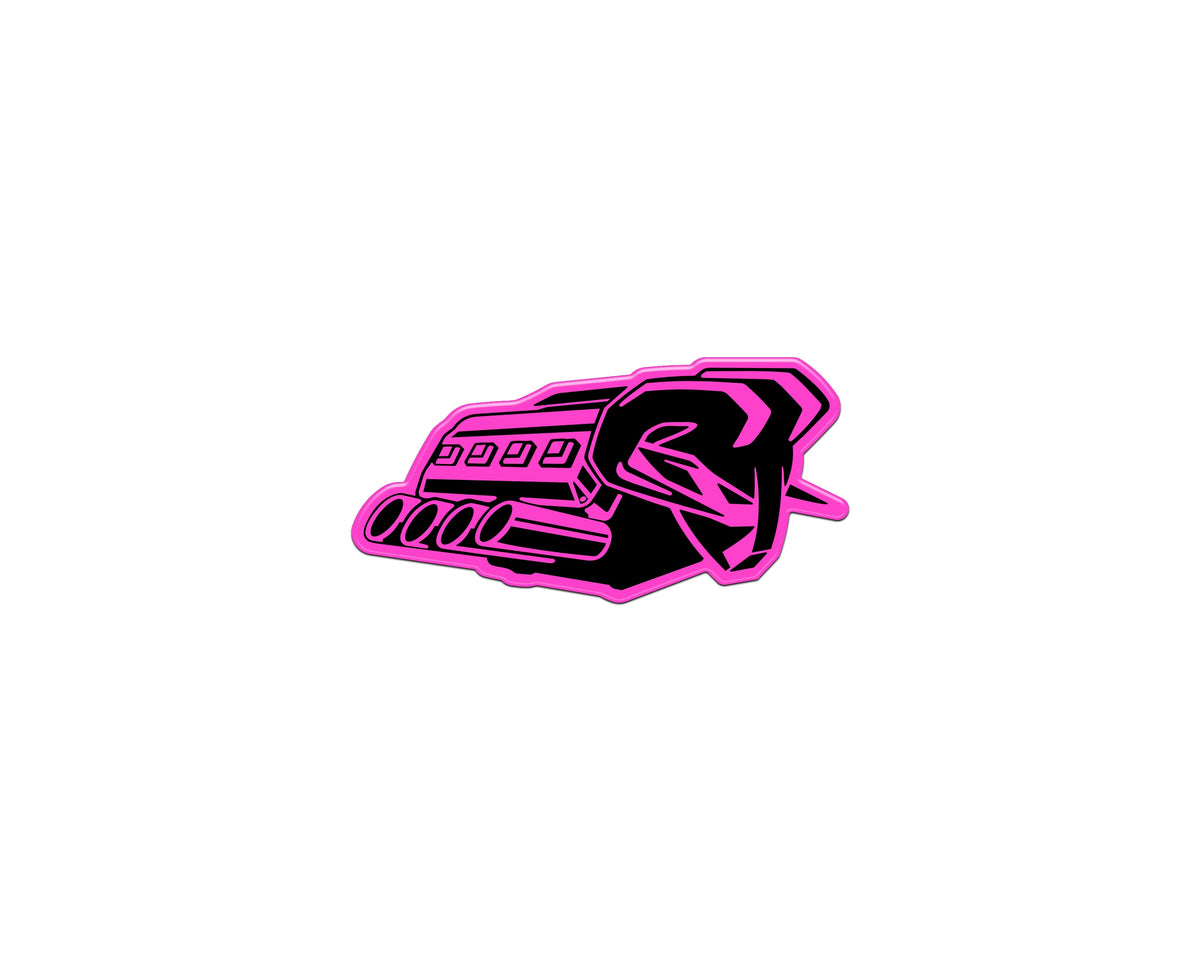 Tufskinz Ram V8 badge overlay for universal fit