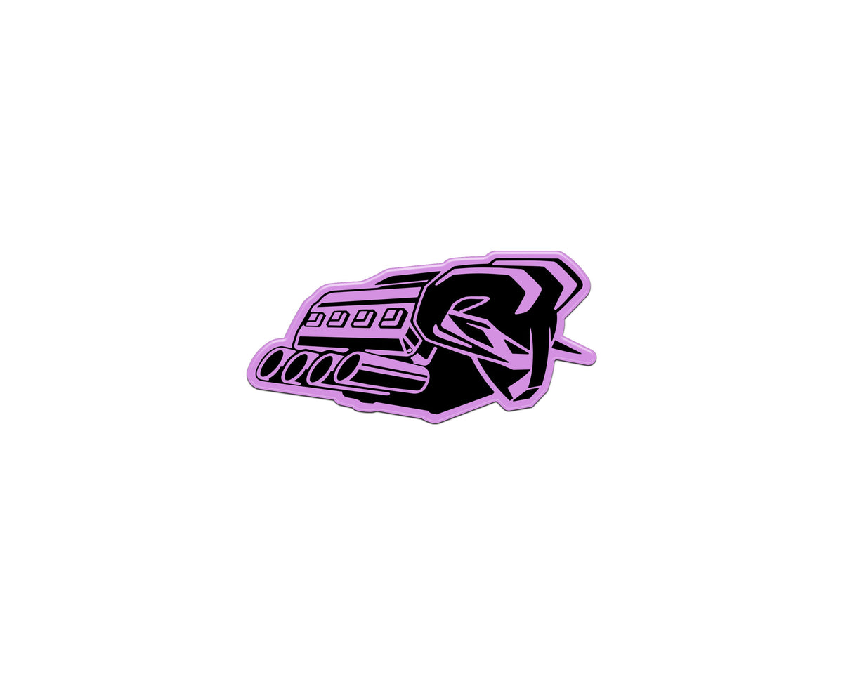 Tufskinz Ram V8 badge overlay for universal fit