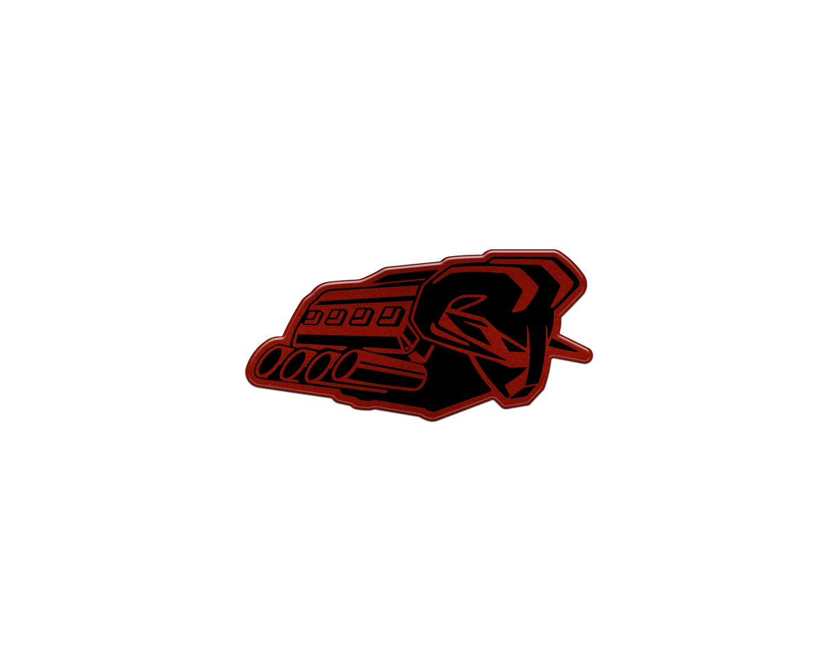 Tufskinz Ram V8 badge overlay for universal fit