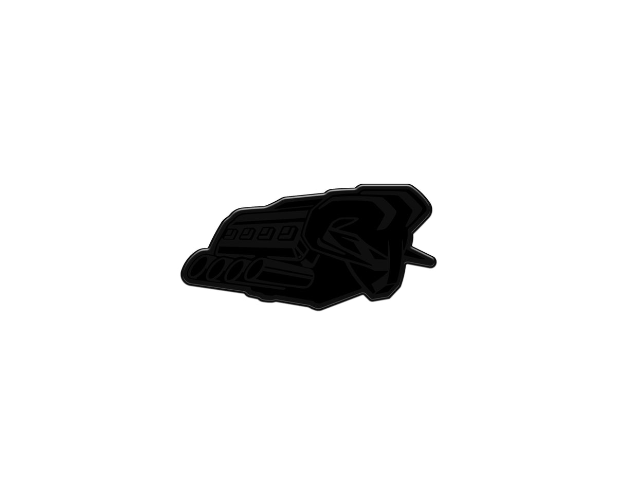 Tufskinz Ram V8 badge overlay for universal fit