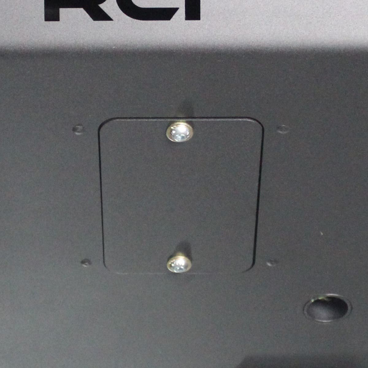RCI aluminum black powdercoat oil filter access door for Toyota engine skid plate