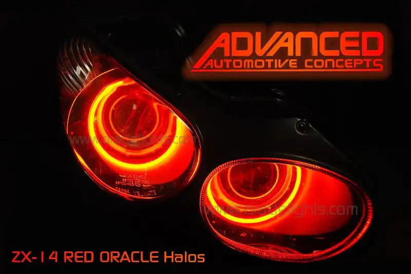 ORACLE Lighting 2007-2015 Kawasaki ZX-14R LED Headlight Halo Kit
