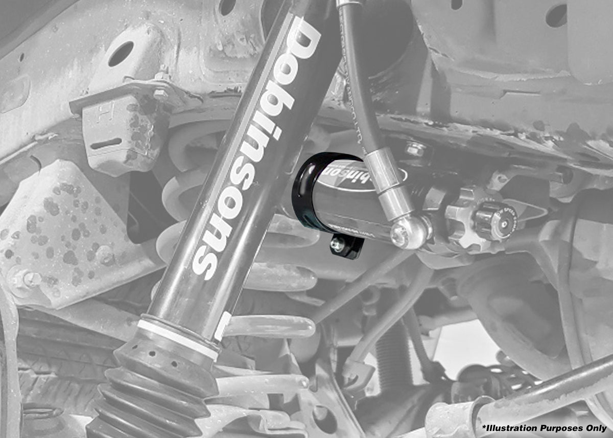 Dobinsons rear under-chassis reservoir mount kit for 4Runner, FJ Cruiser and Lexus GX