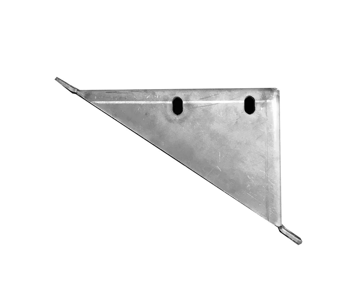 Steel extension mounting bracket for overlanding vehicle accessories