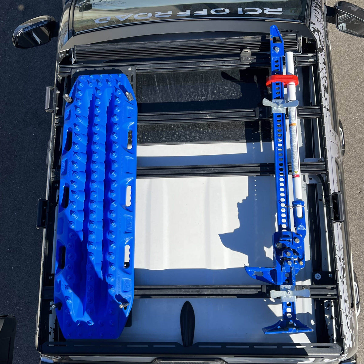 RCI roof rack Hi-Lift jack mount for universal fit