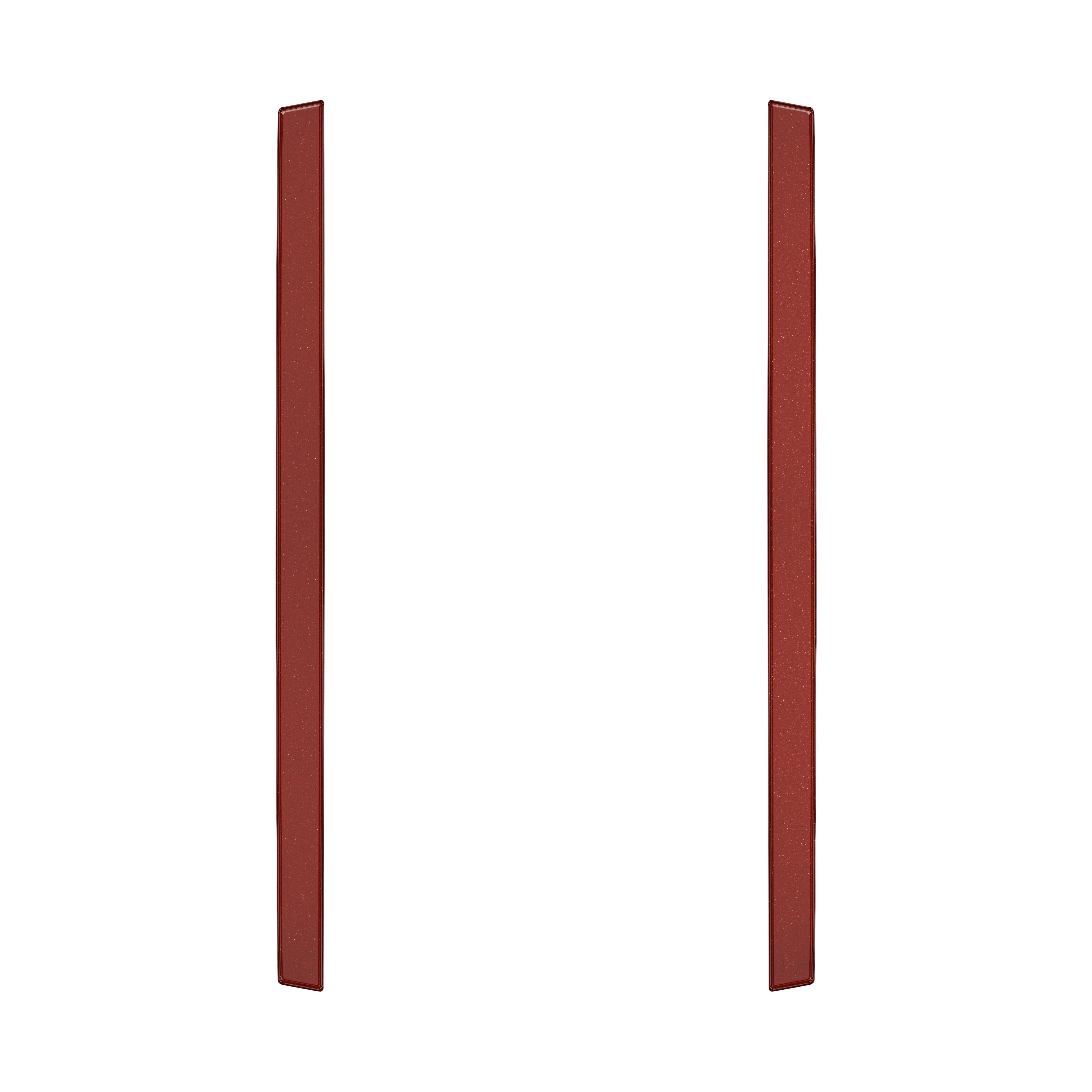 Front Door Sills Overlays Fits 2014-2020 Toyota 4Runner Front Door Sills Ruby Red (Similar to Barcelona Red)