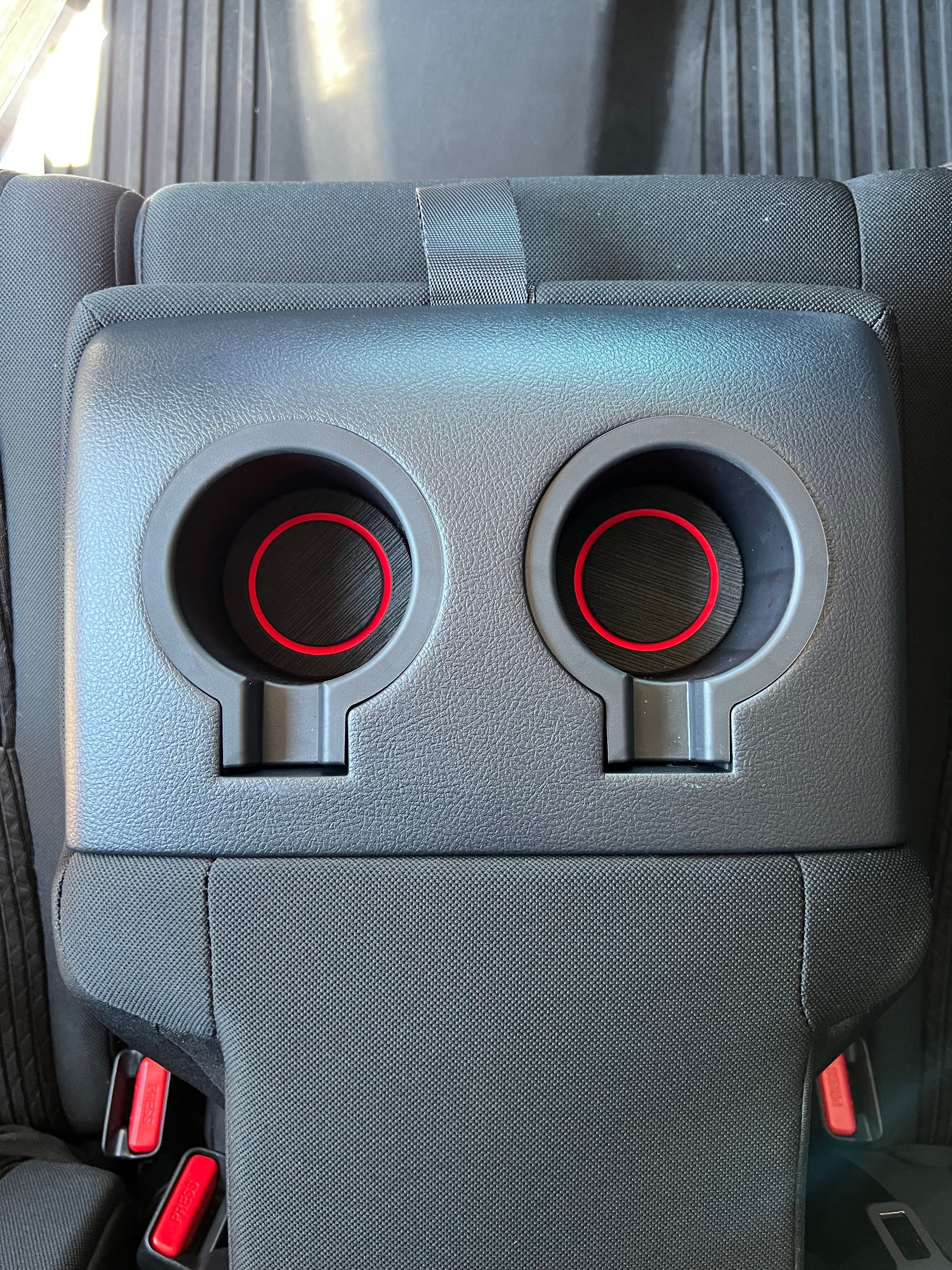 Rear Cupholder Foam Inserts Fits 2010-2024 Toyota 4 Runner