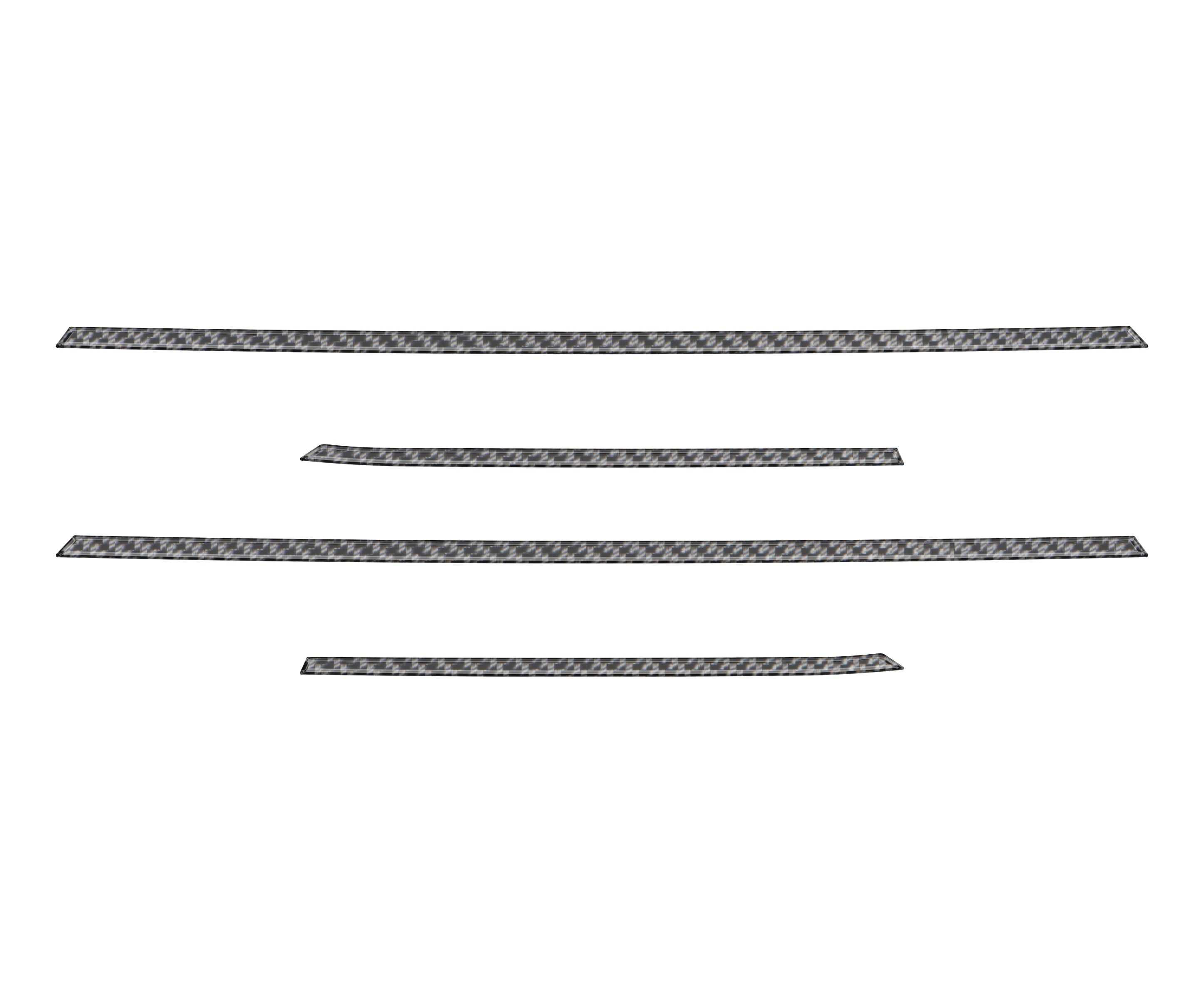 Door Storage Line Accent Trim Fits 2025-2026 Toyota 4Runner