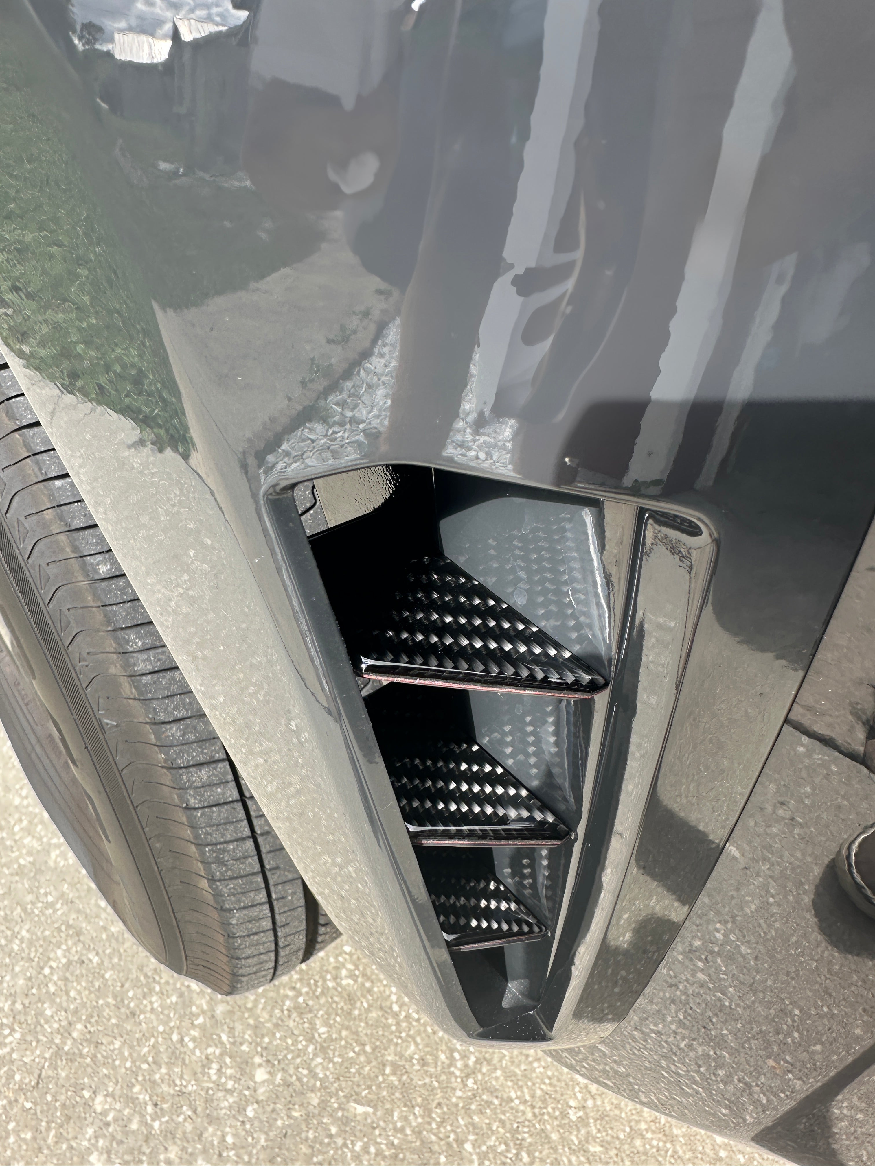 Front Fender Flare Vents Overlays Fits 2025-2026 Toyota 4Runner