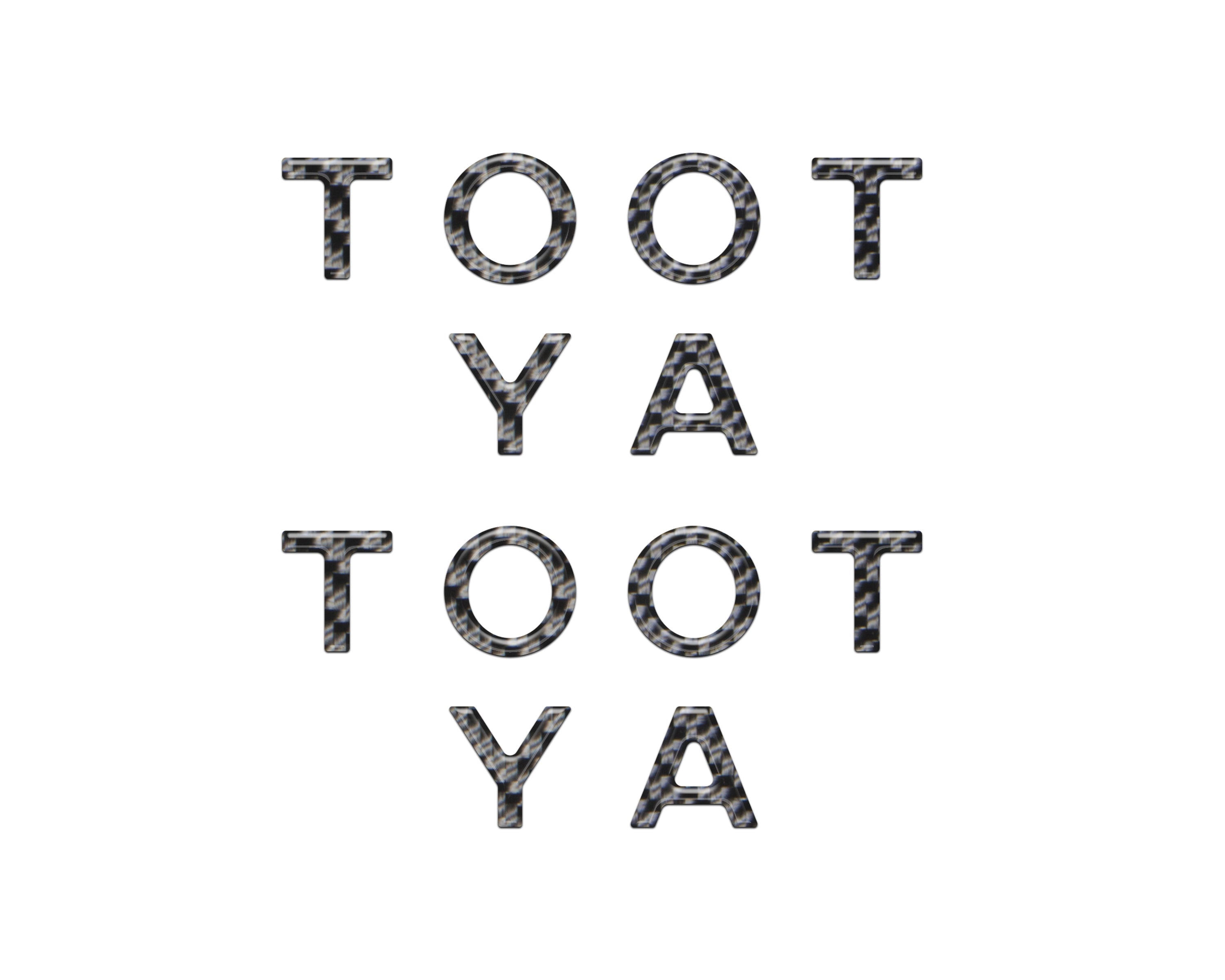 Door Sill Letter Overlays Fits 2025-2026 Toyota 4Runner