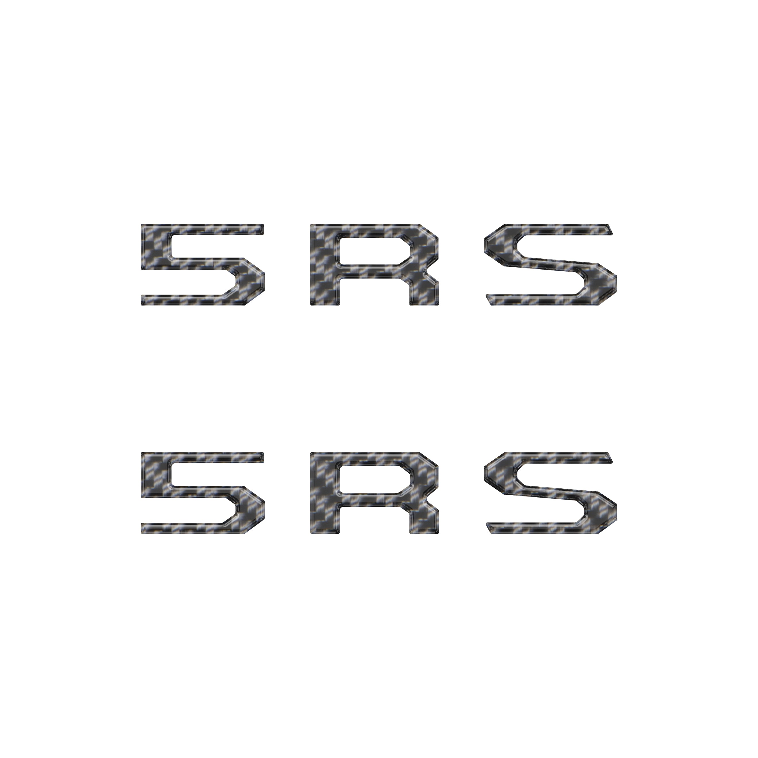 C Pillar Letter Overlays Fits 2025-2026 Toyota 4runner