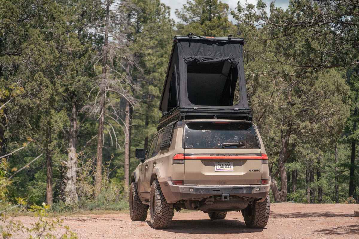Rago Fabrication full-width rear bumper for Lexus GX 550