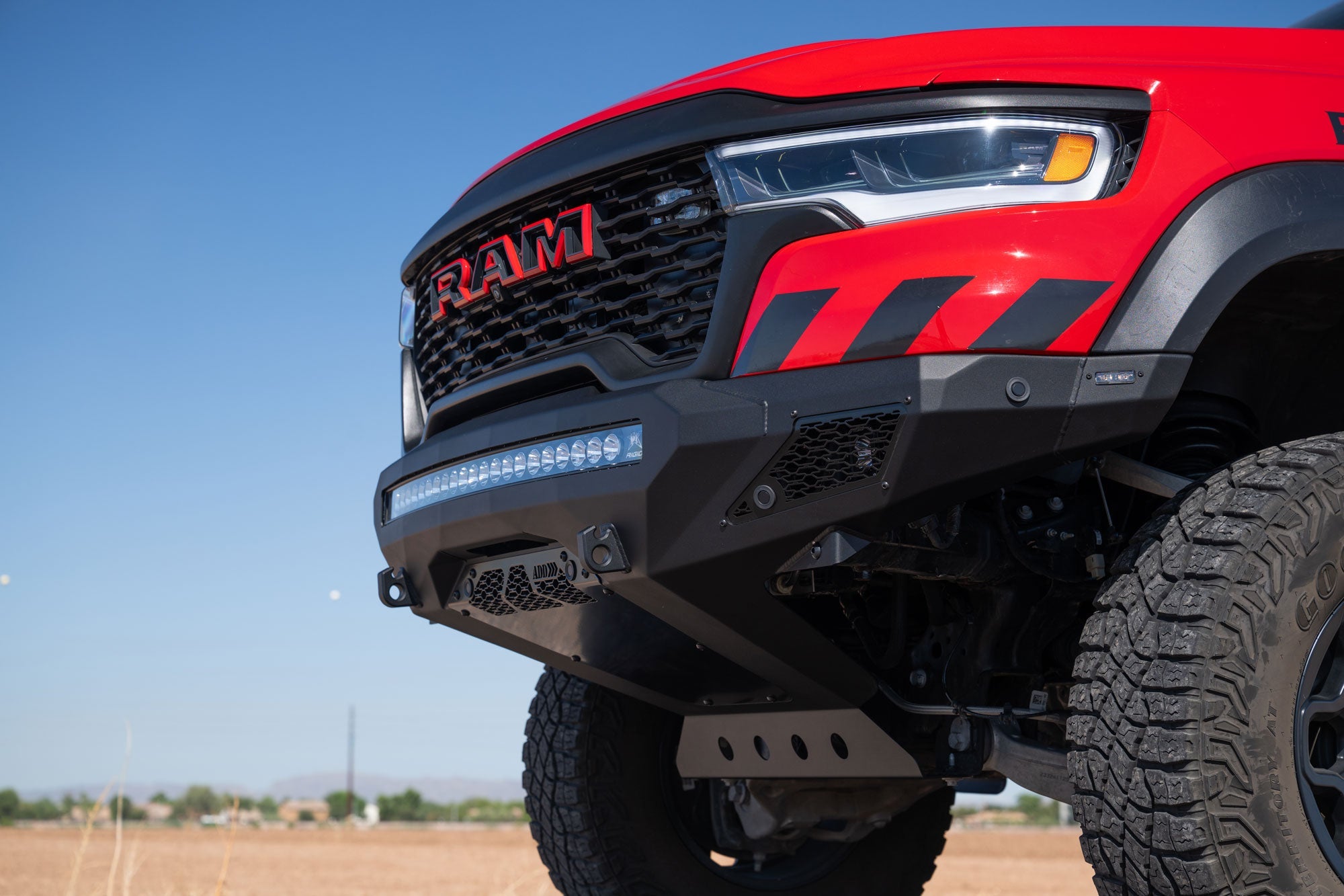 Ram-RHO-Stealth-Fighter-Front-Bumper-Outdoor-8 - NVMOS