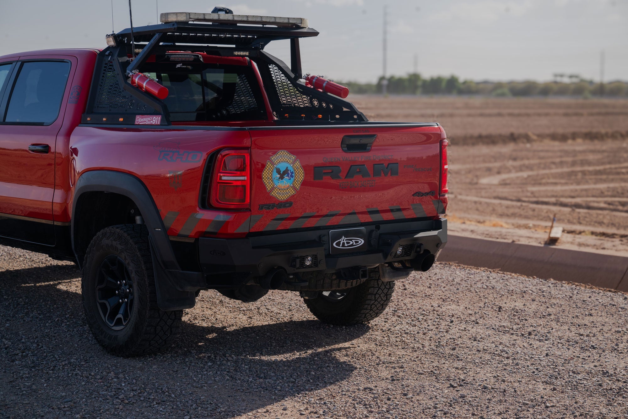 Ram-RHO-Stealth-Fighter-Rear-Bumper-Outdoor-5 - NVMOS