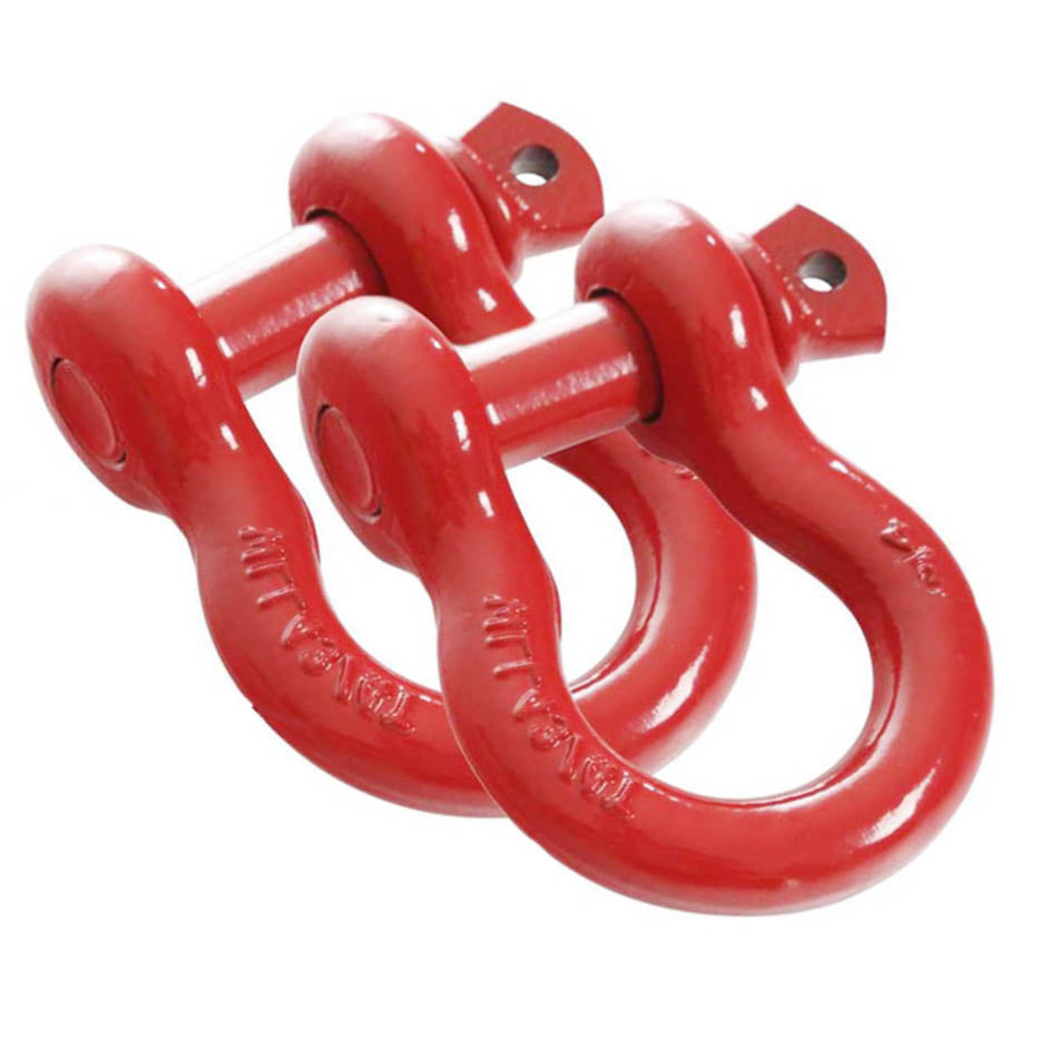 OVS 3/4 in D-ring recovery shackles, pair