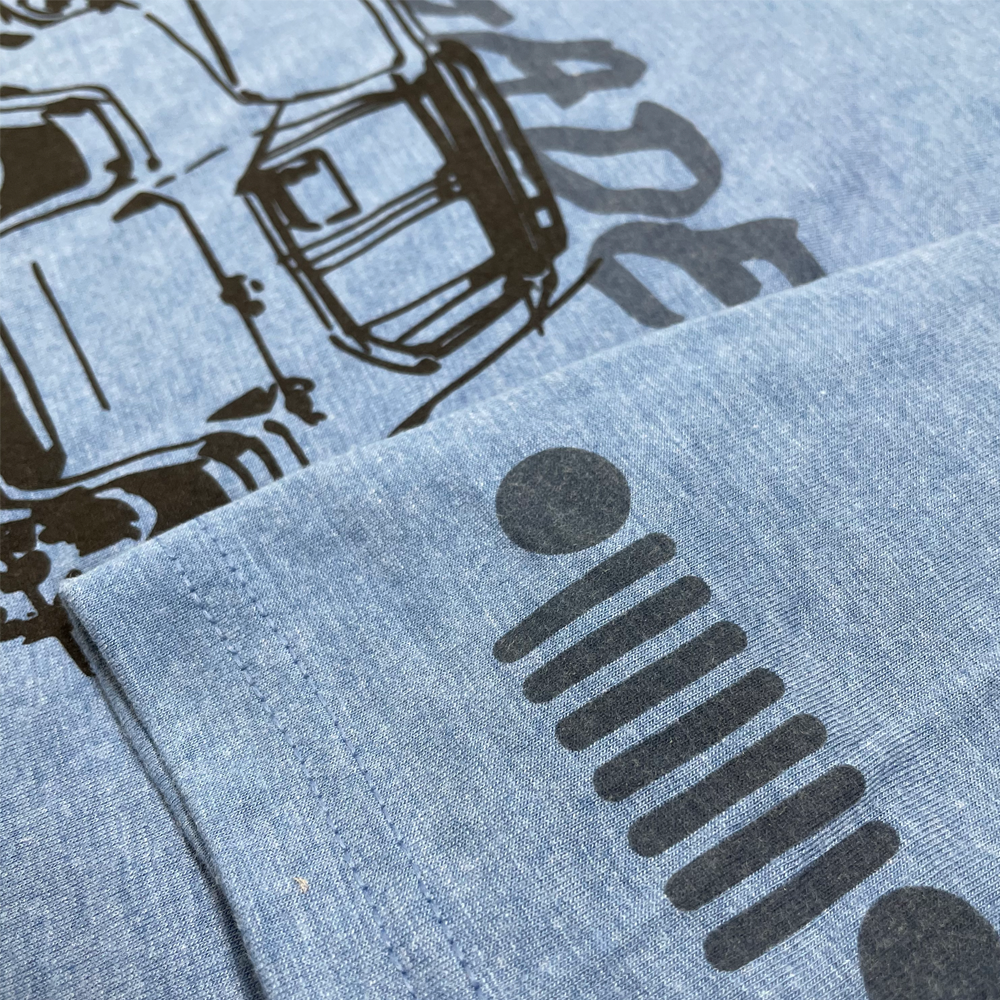 Camiseta Jeep® Renegade para hombre, serie LDD, color azul lago de tres mezclas