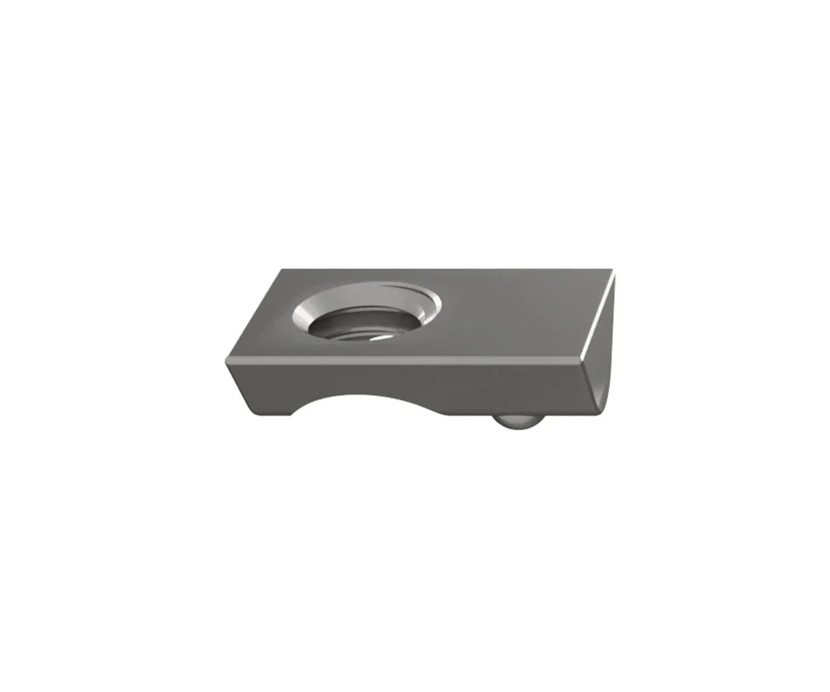 Metal mounting bracket accessory for overlanding vehicle gear and camping accessories