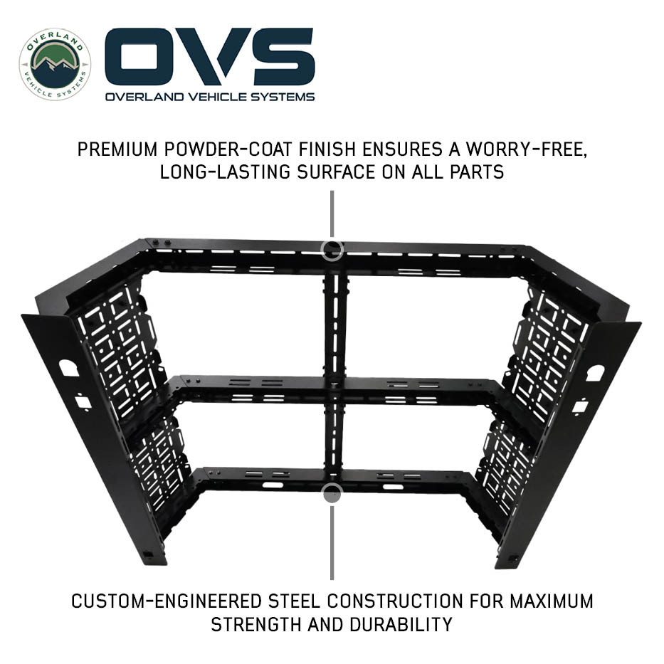 Ruff Rax modular bed rack for 2017-2027 Ford F-250 / F-350 Super Duty 6.8 ft bed - view 2