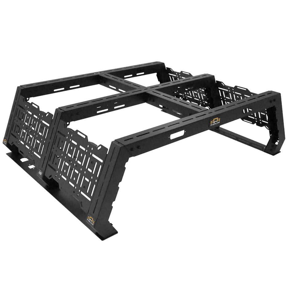 Ruff Rax modular steel bed rack with MOLLE panels for RAM 2500 / 3500 6.4 ft bed (2011-2027)
