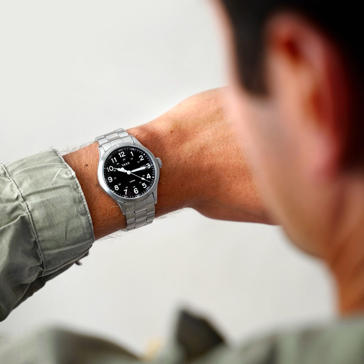 VAER S5 Calendar Field Black Watch - 40mm Quartz