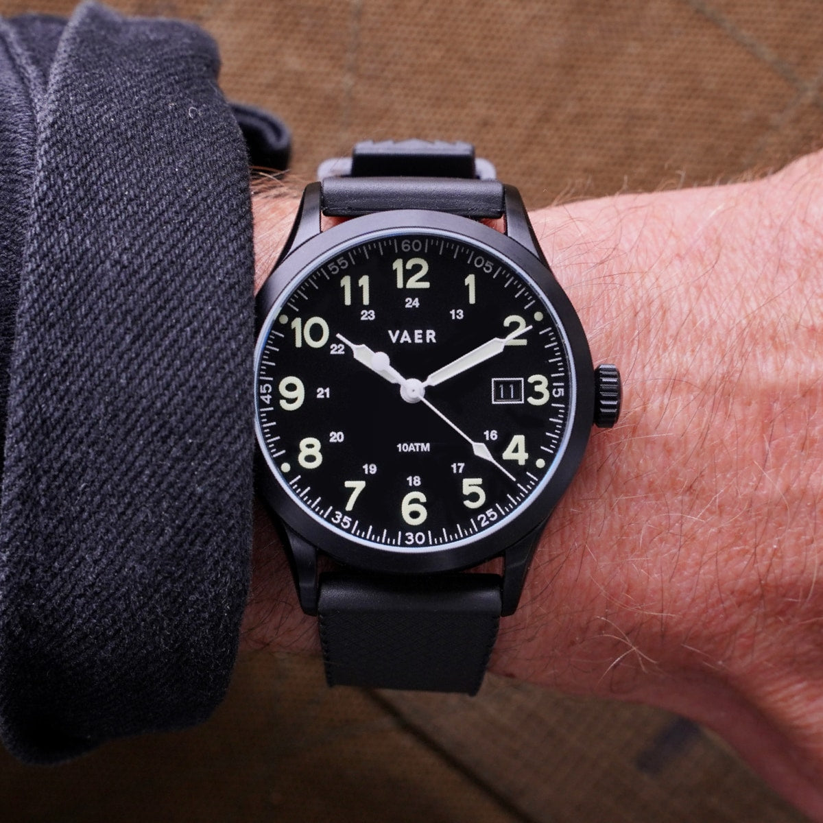 VAER S3 Tactical Field Watch - 36mm Quartz