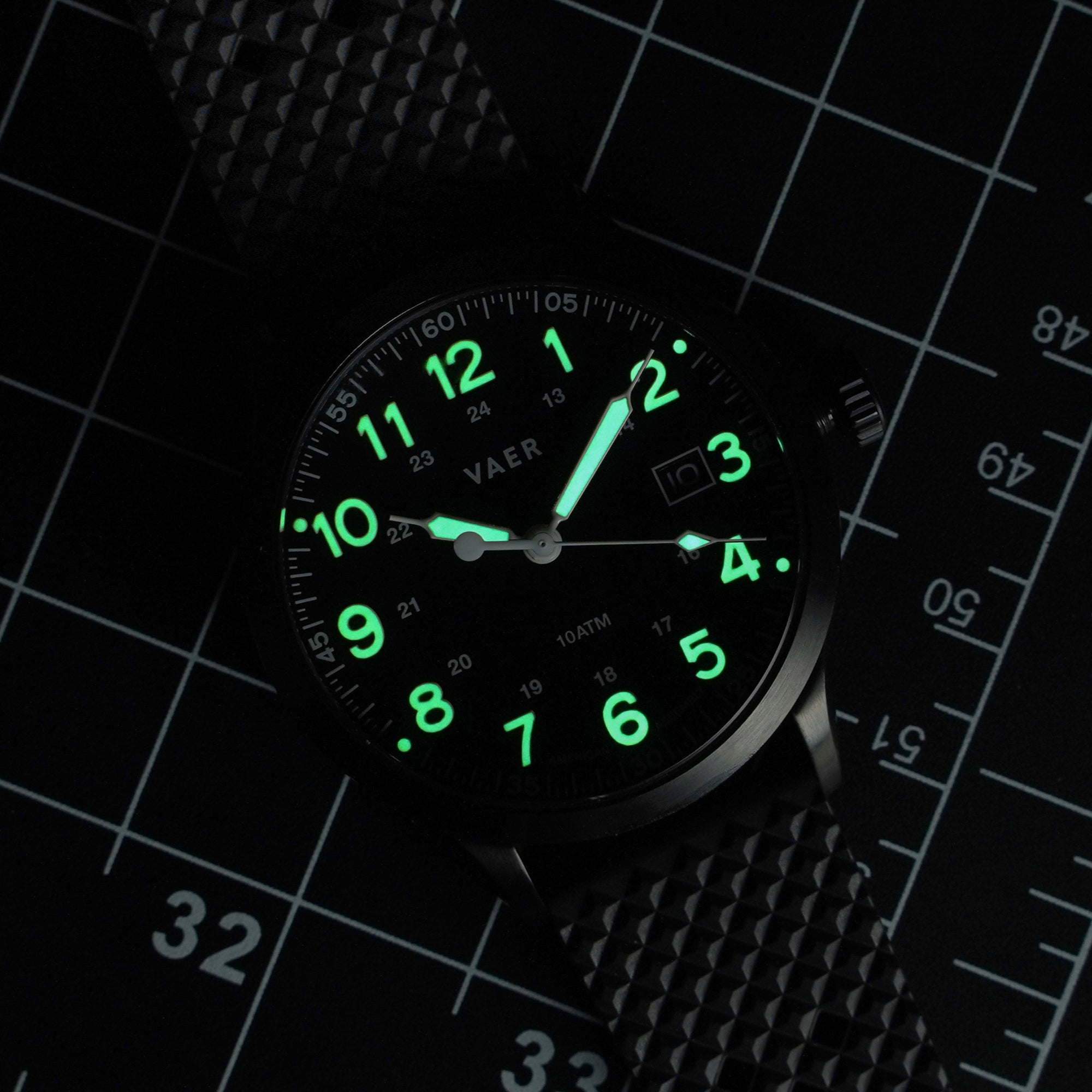 VAER S5 Tactical Field Watch - 40mm Quartz
