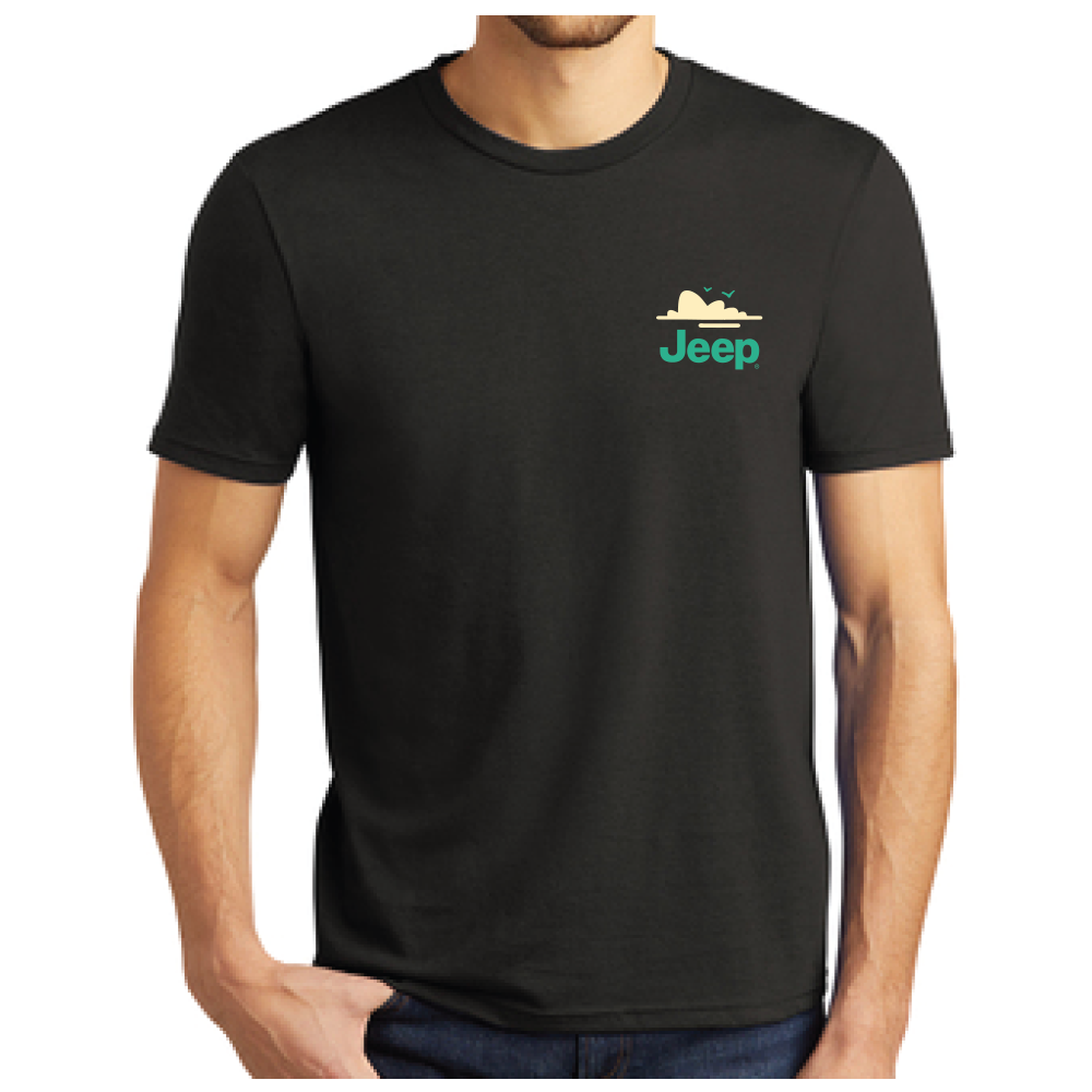 Camiseta Jeep® Dunes para hombre, color negro