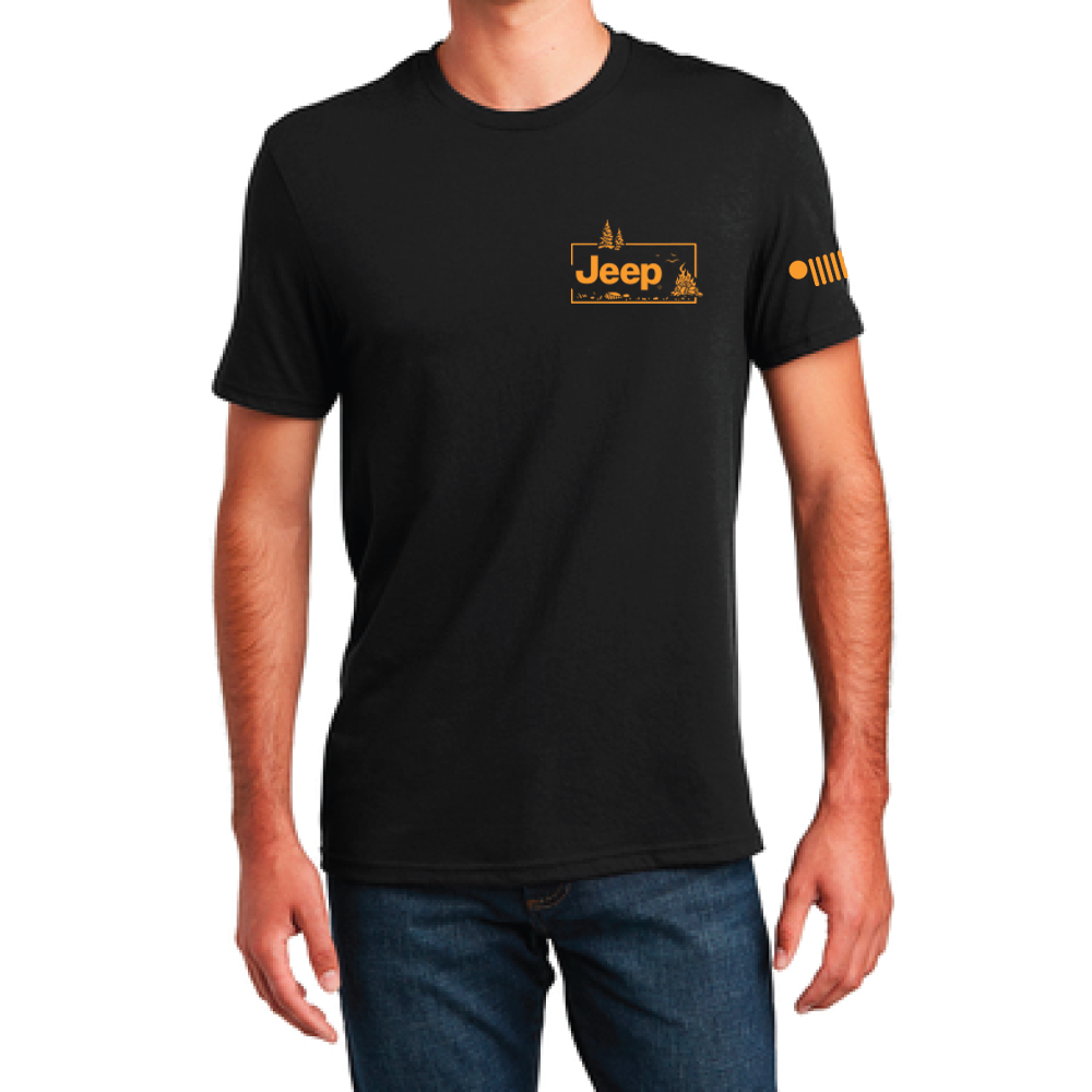 Camiseta Sasquatch Jeep® para hombre, color negro
