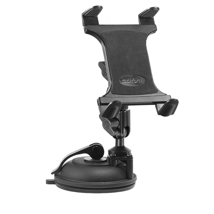 Tackform SC01-TAB suction cup tablet mount with 4.5" arm for semi truck, universal fit