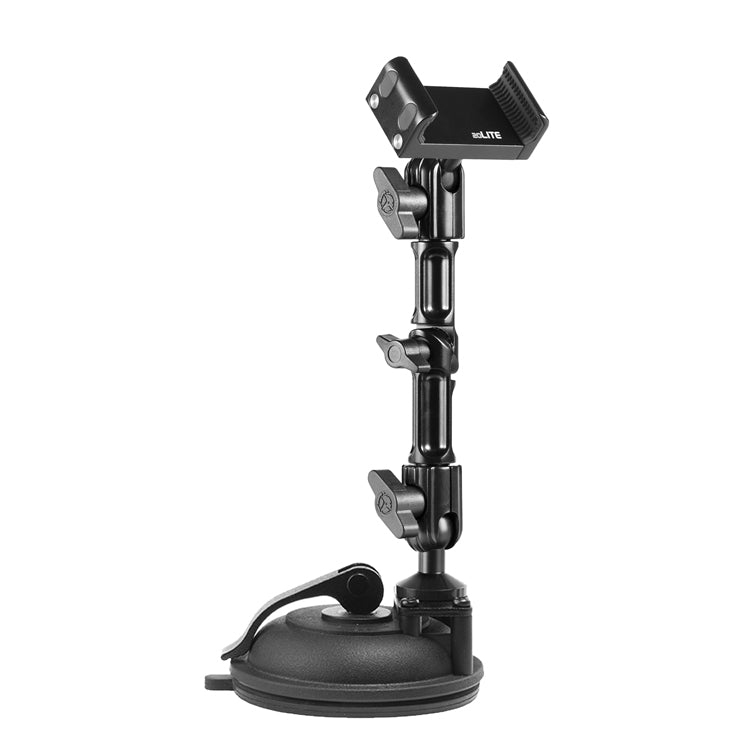 Tackform SC02-20L suction cup phone mount with 7 inch modular arm for semi truck, universal fit