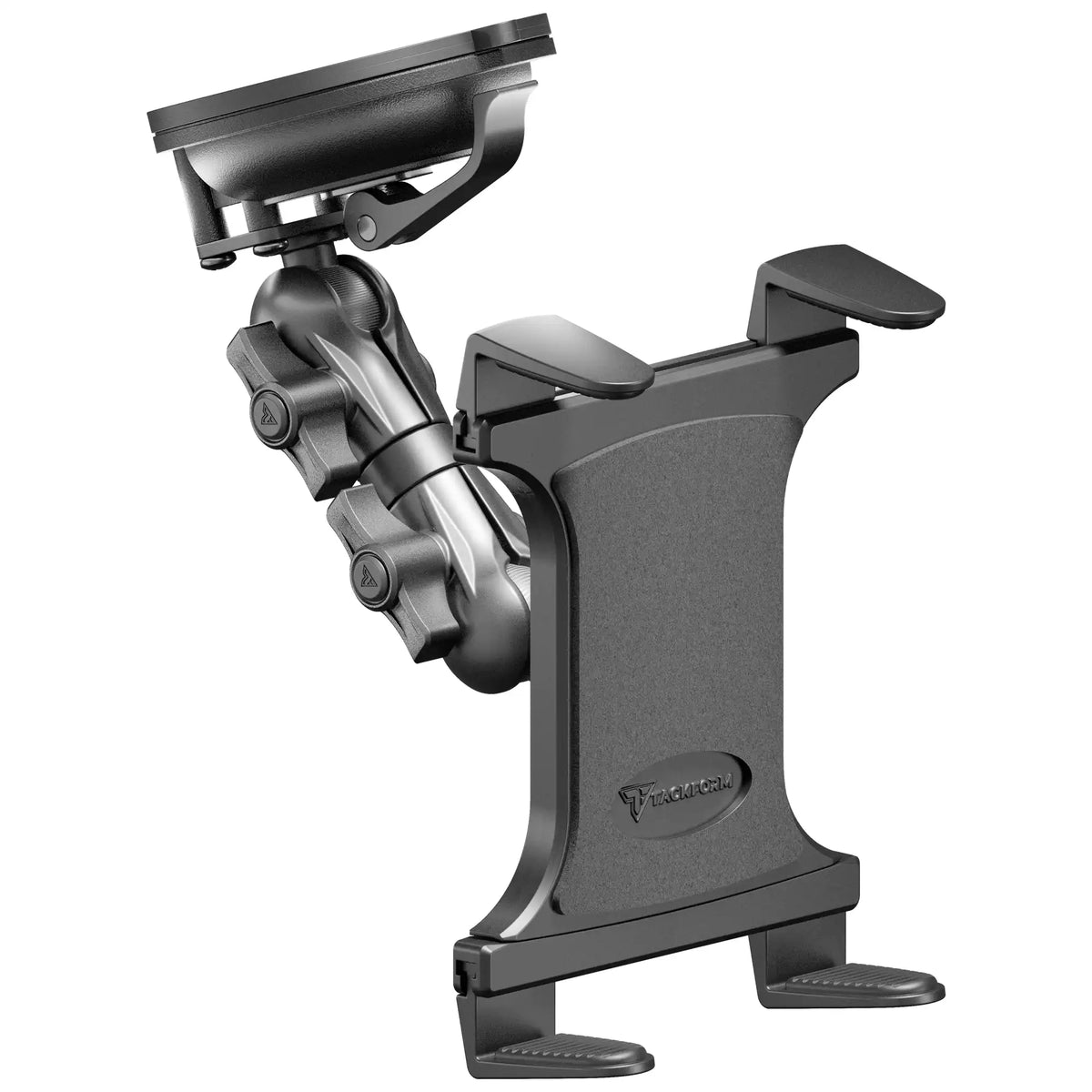 Tackform windshield suction cup mount with composite tablet holder, universal fit